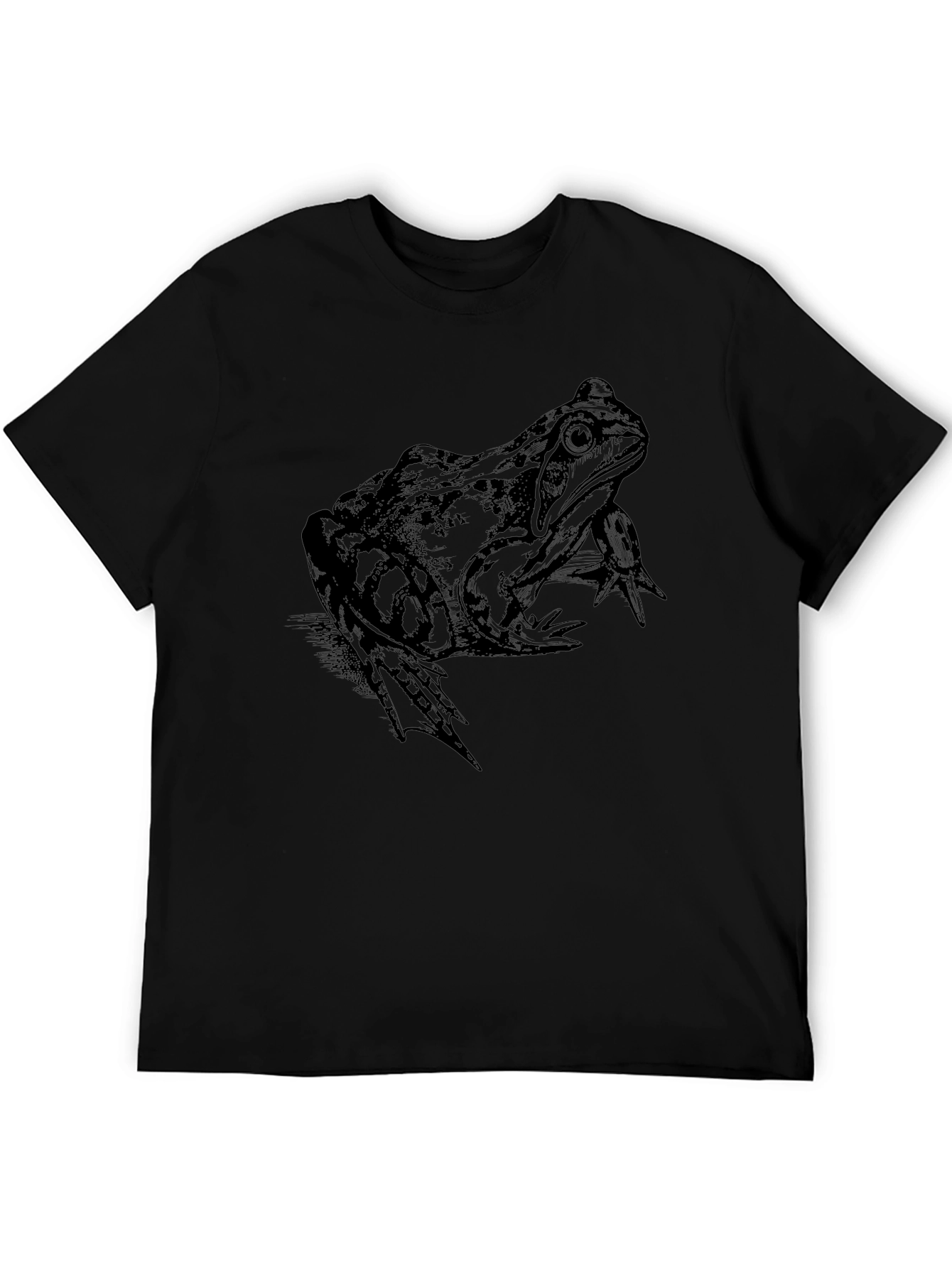 Frog Graphic Tee - Mens Black T-Shirt