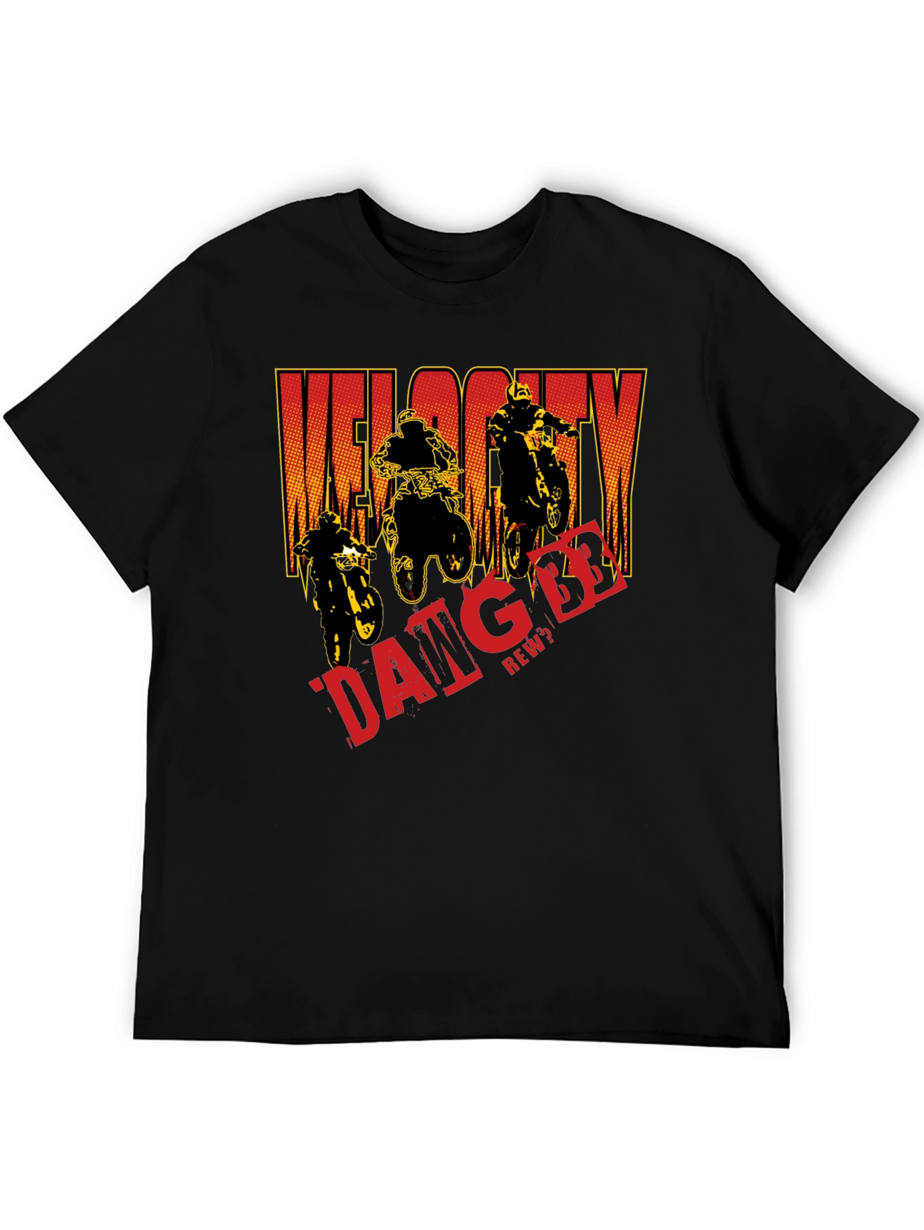Velocity Danger T-Shirt Black