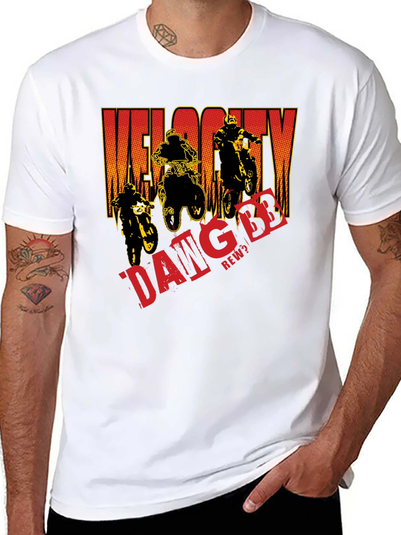 Velocity Danger T-Shirt Black