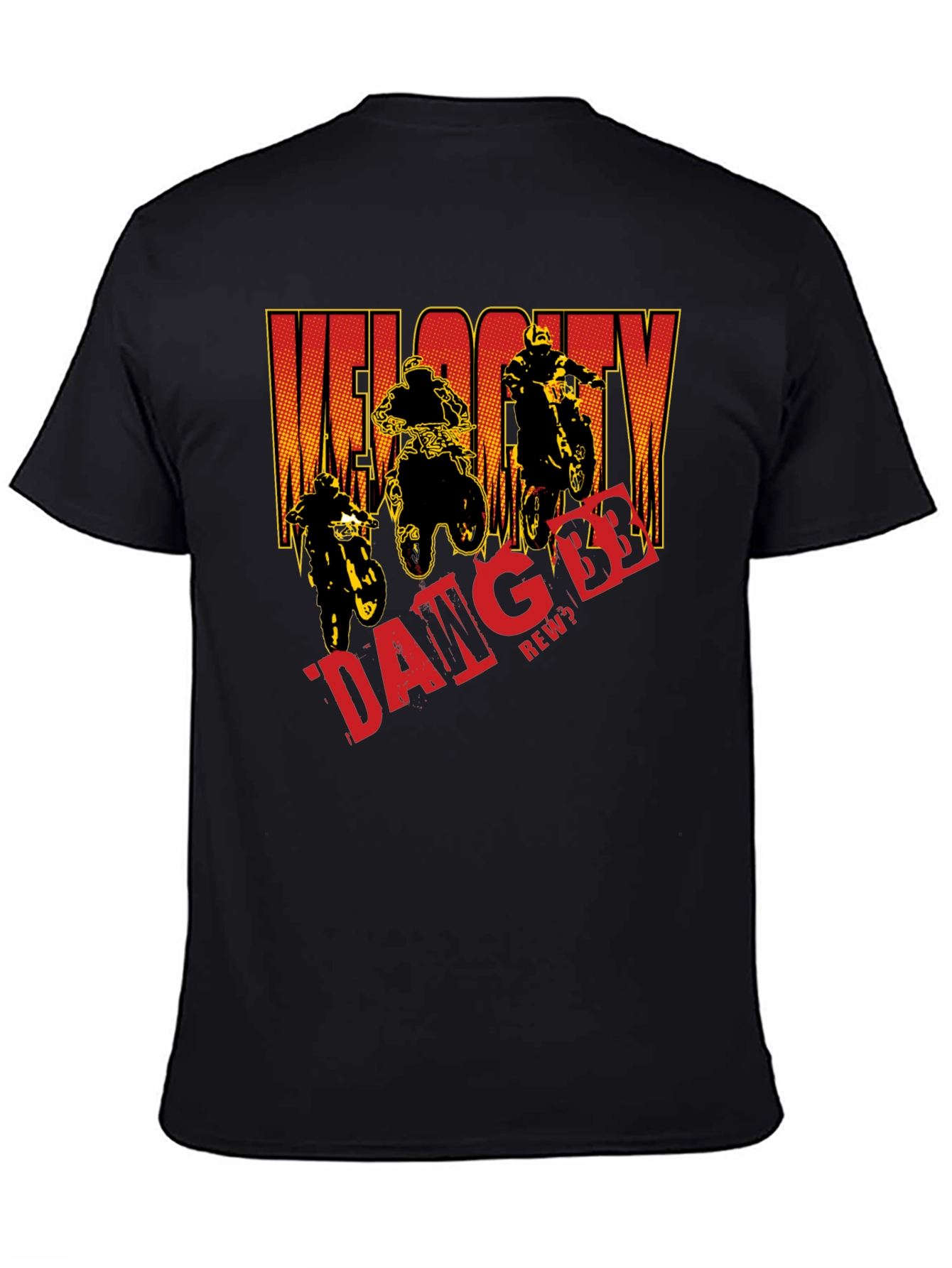 Velocity Danger T-Shirt Black