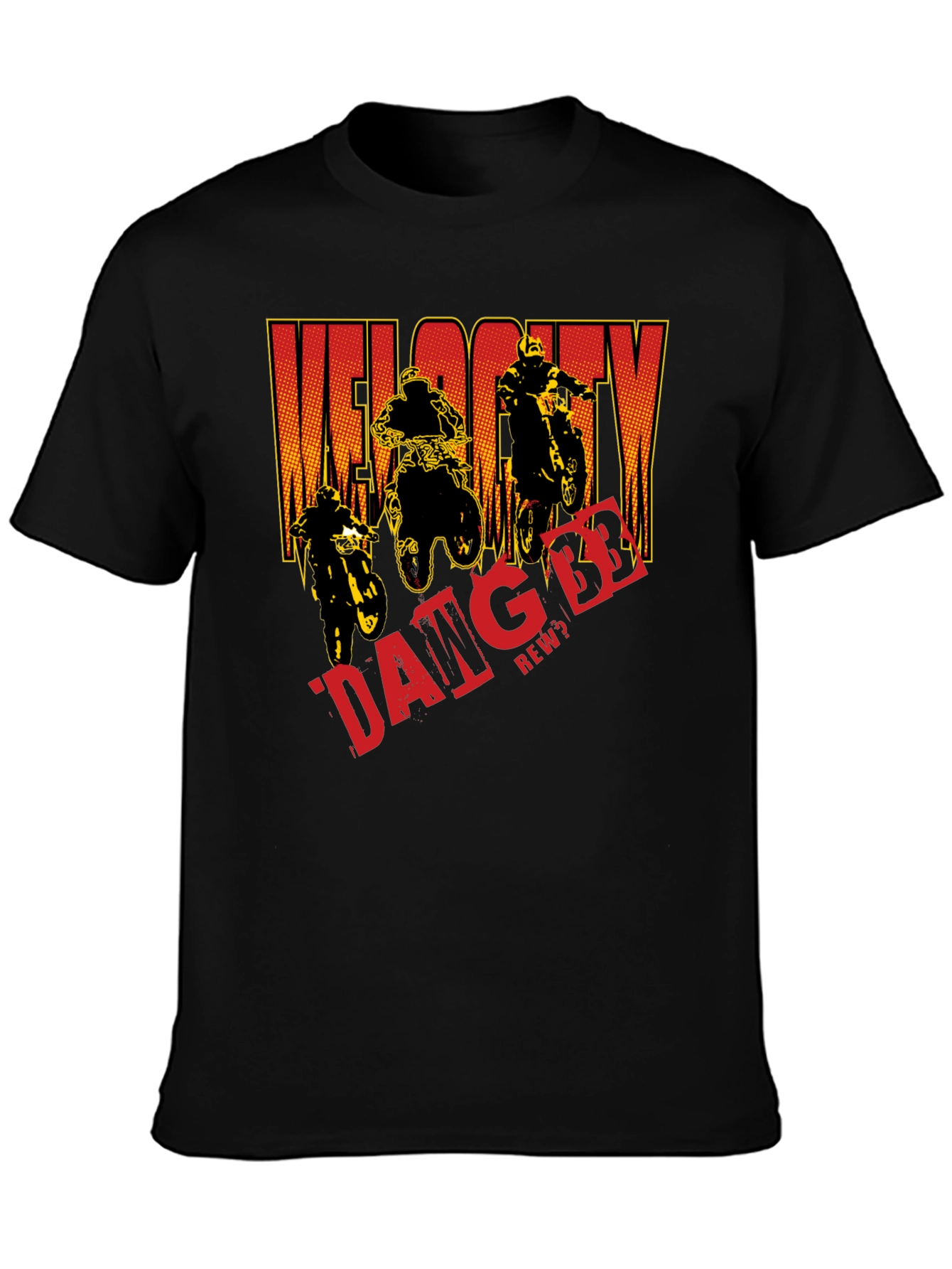 Velocity Danger T-Shirt Black