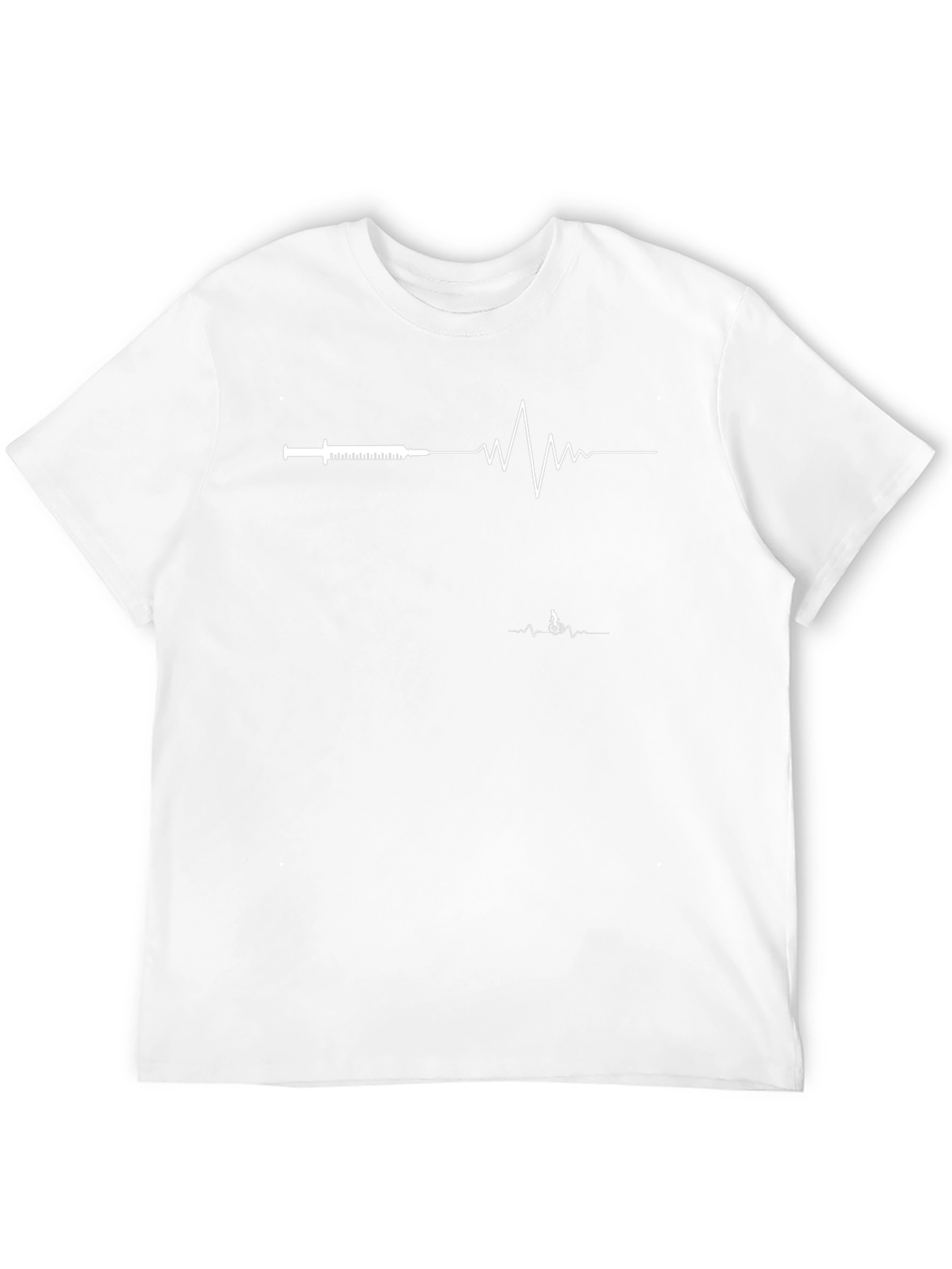 Medical Pulse Syringe Graphic Tee - Black