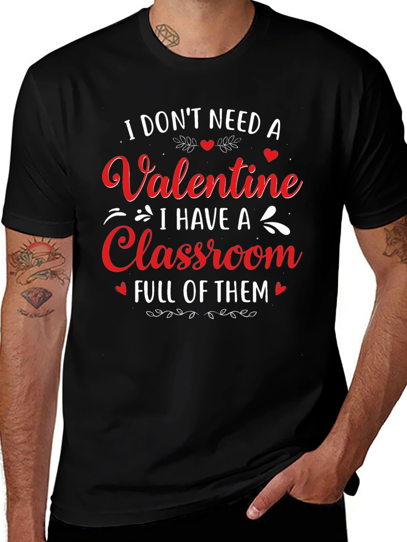 Valentines Day Teacher T-Shirt