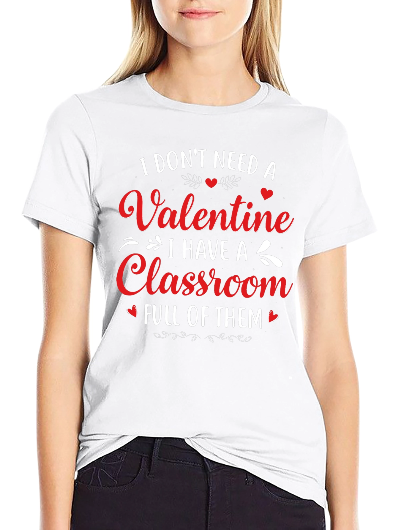 Valentines Day Teacher T-Shirt