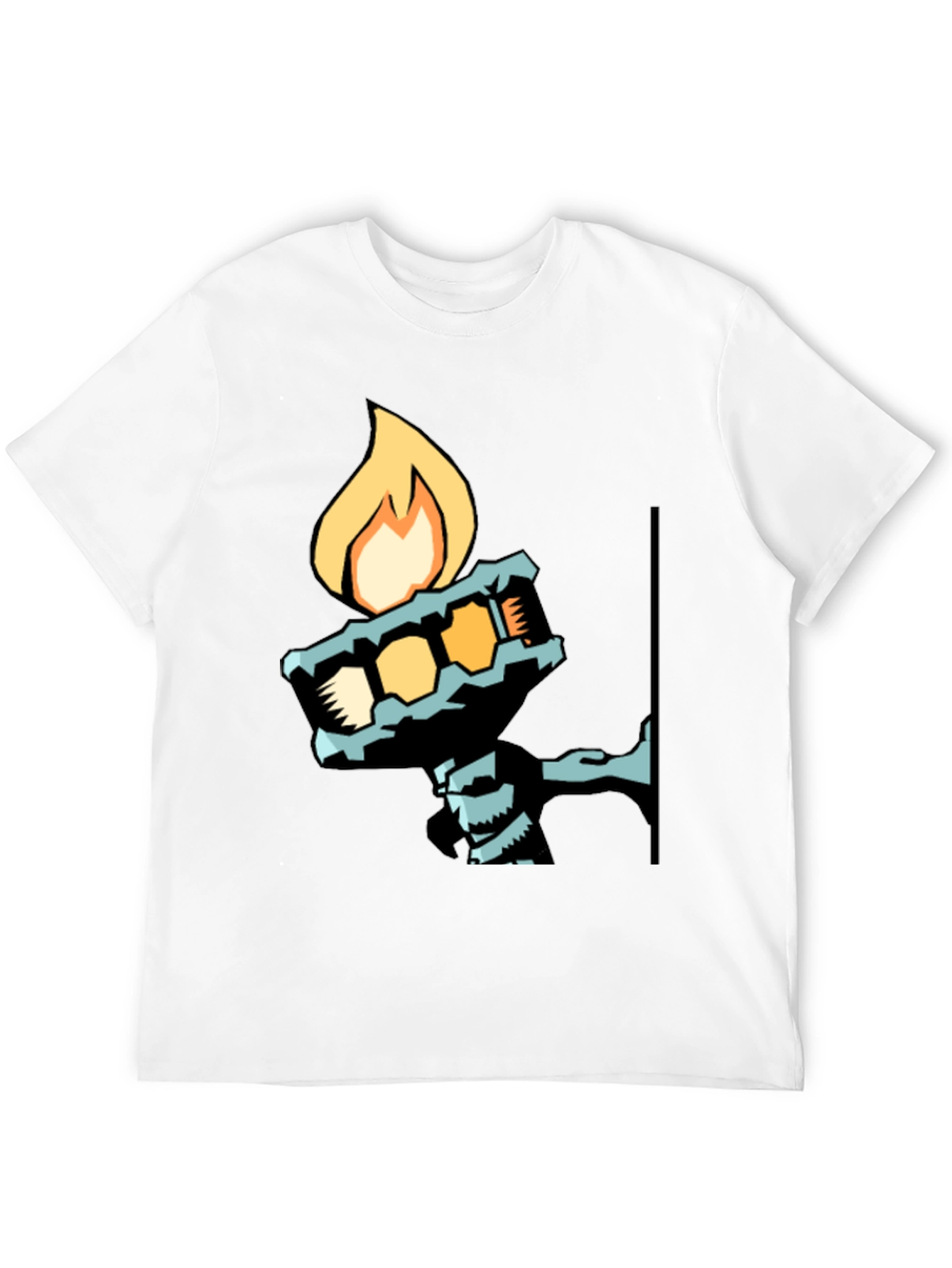 Cool Graphic Tee - Torch Bearer Design
