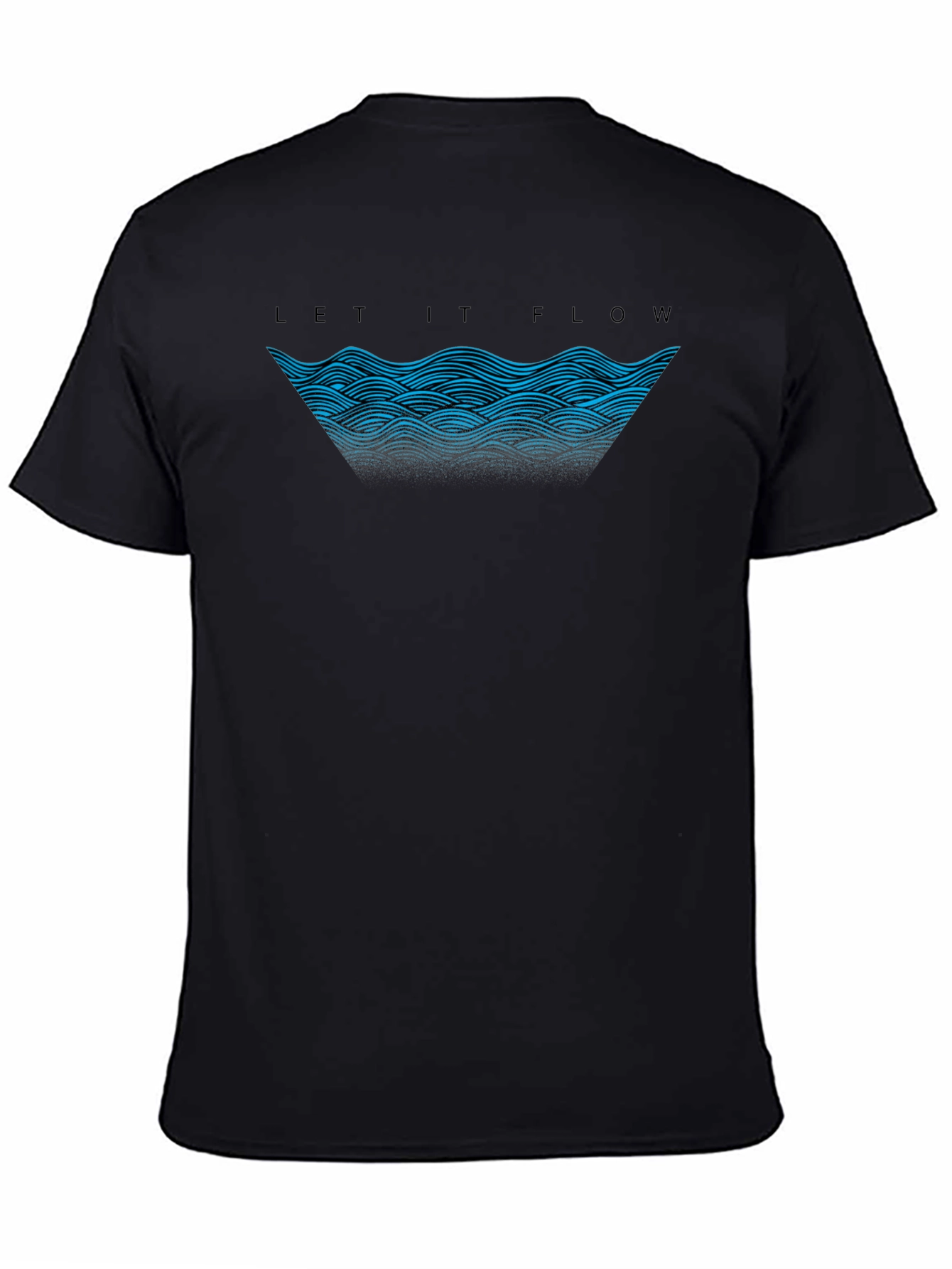 Let it Flow Graphic Tee - Premium Comfort