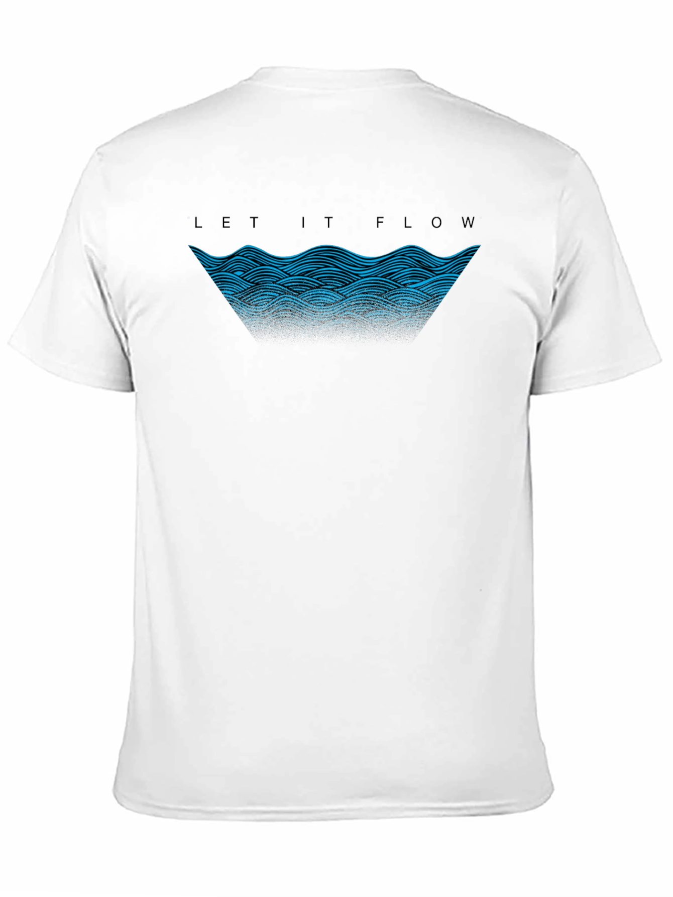 Let it Flow Graphic Tee - Premium Comfort