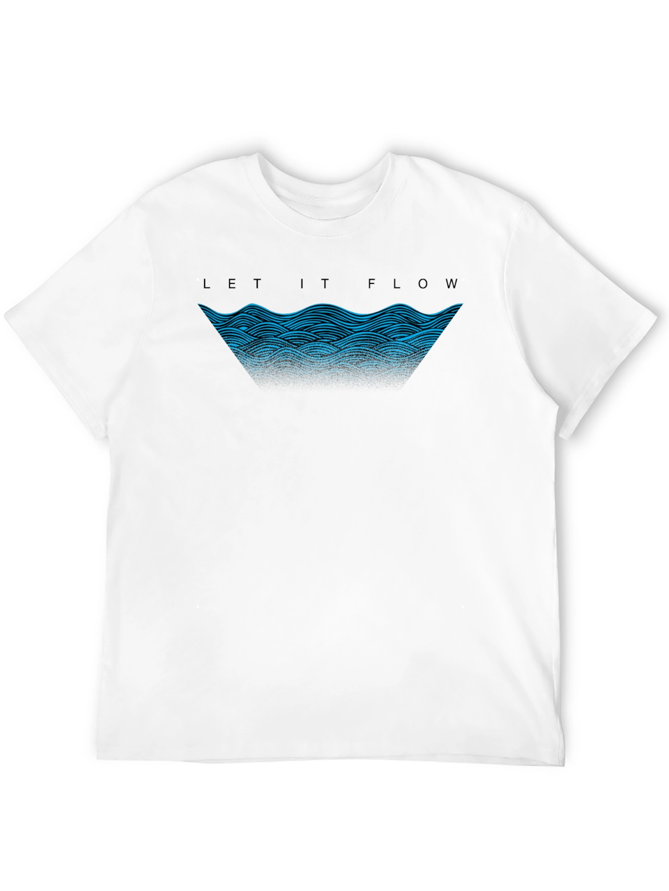 Let it Flow Graphic Tee - Premium Comfort