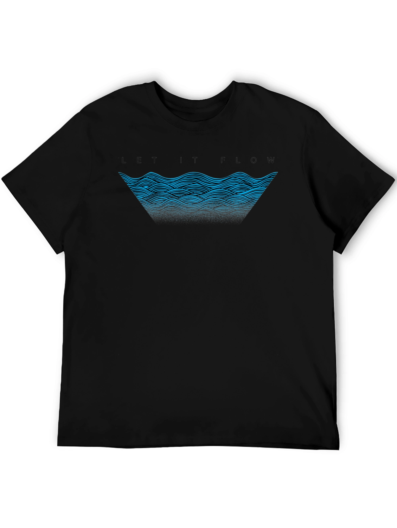 Let it Flow Graphic Tee - Premium Comfort