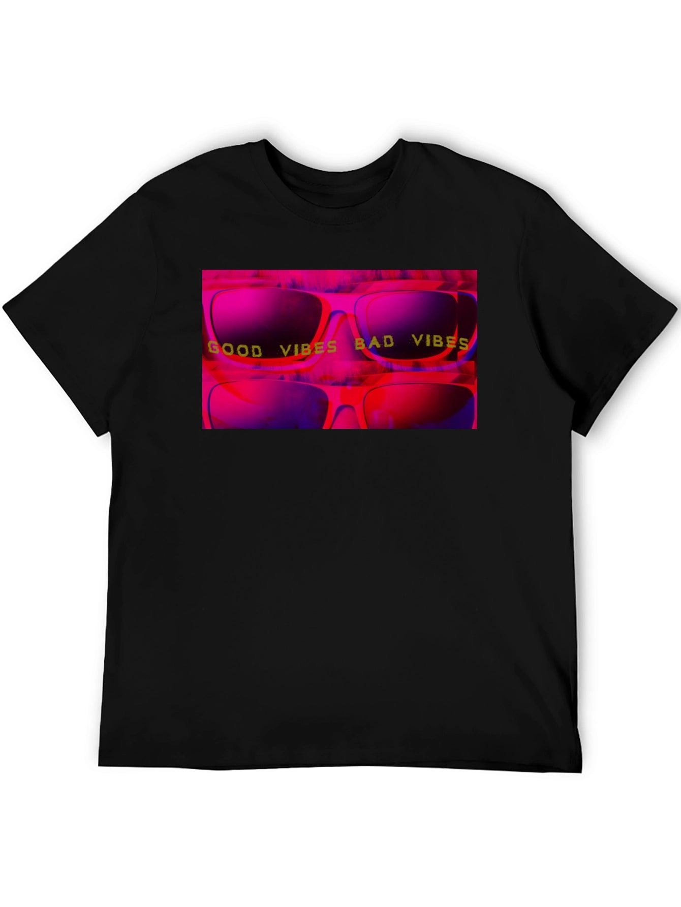 Good Vibes Bad Vibes Graphic T-Shirt