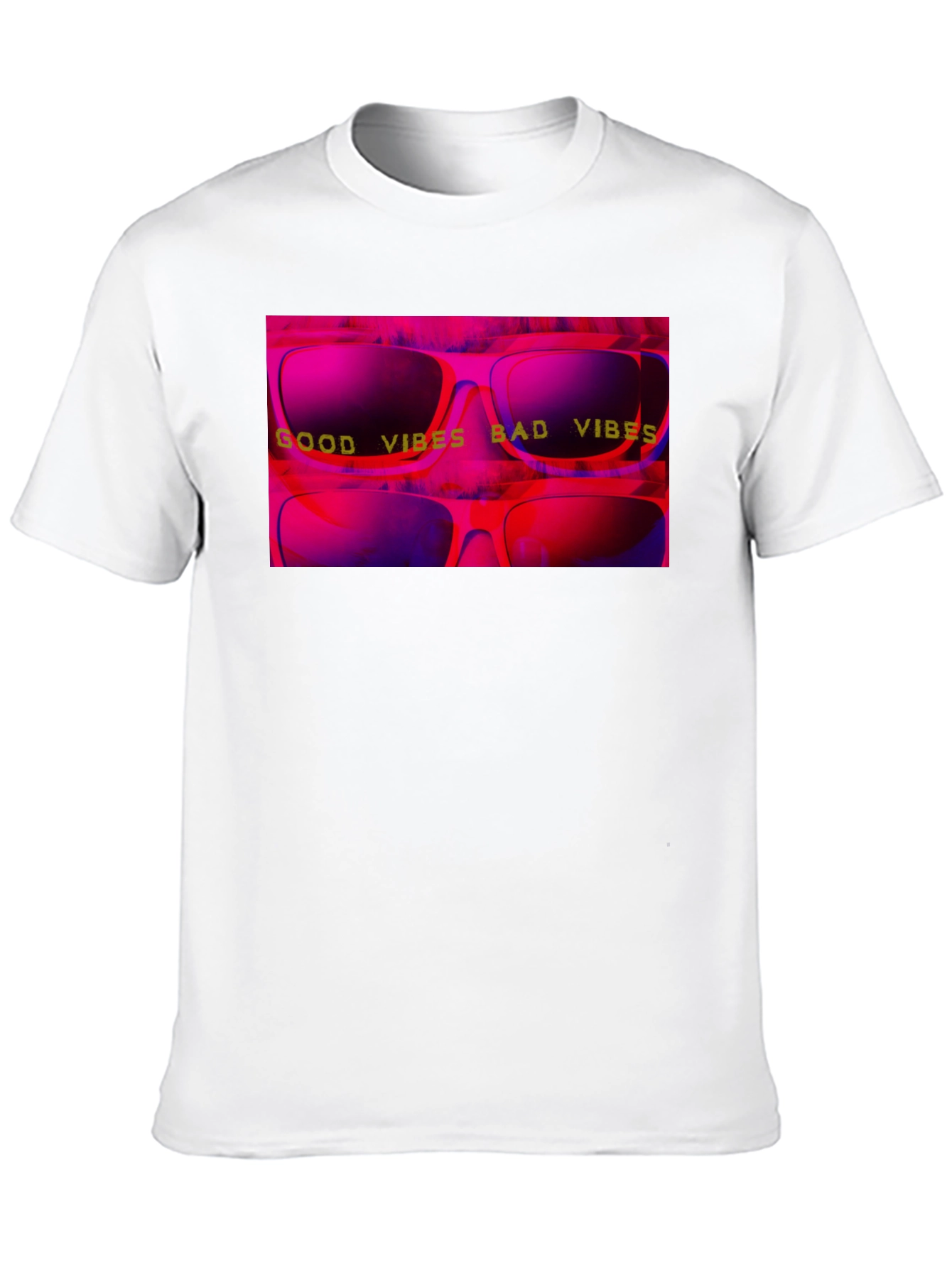 Good Vibes Bad Vibes Graphic T-Shirt