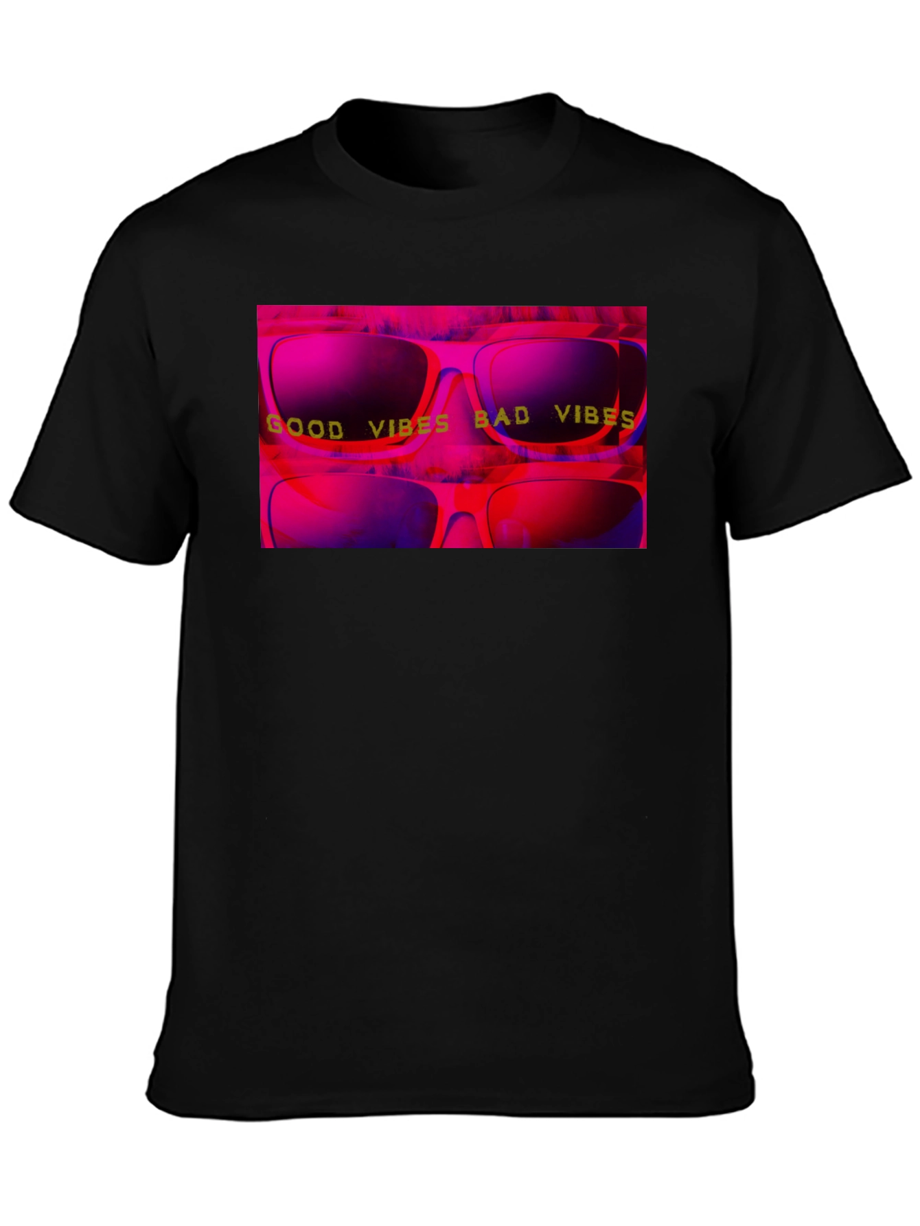 Good Vibes Bad Vibes Graphic T-Shirt