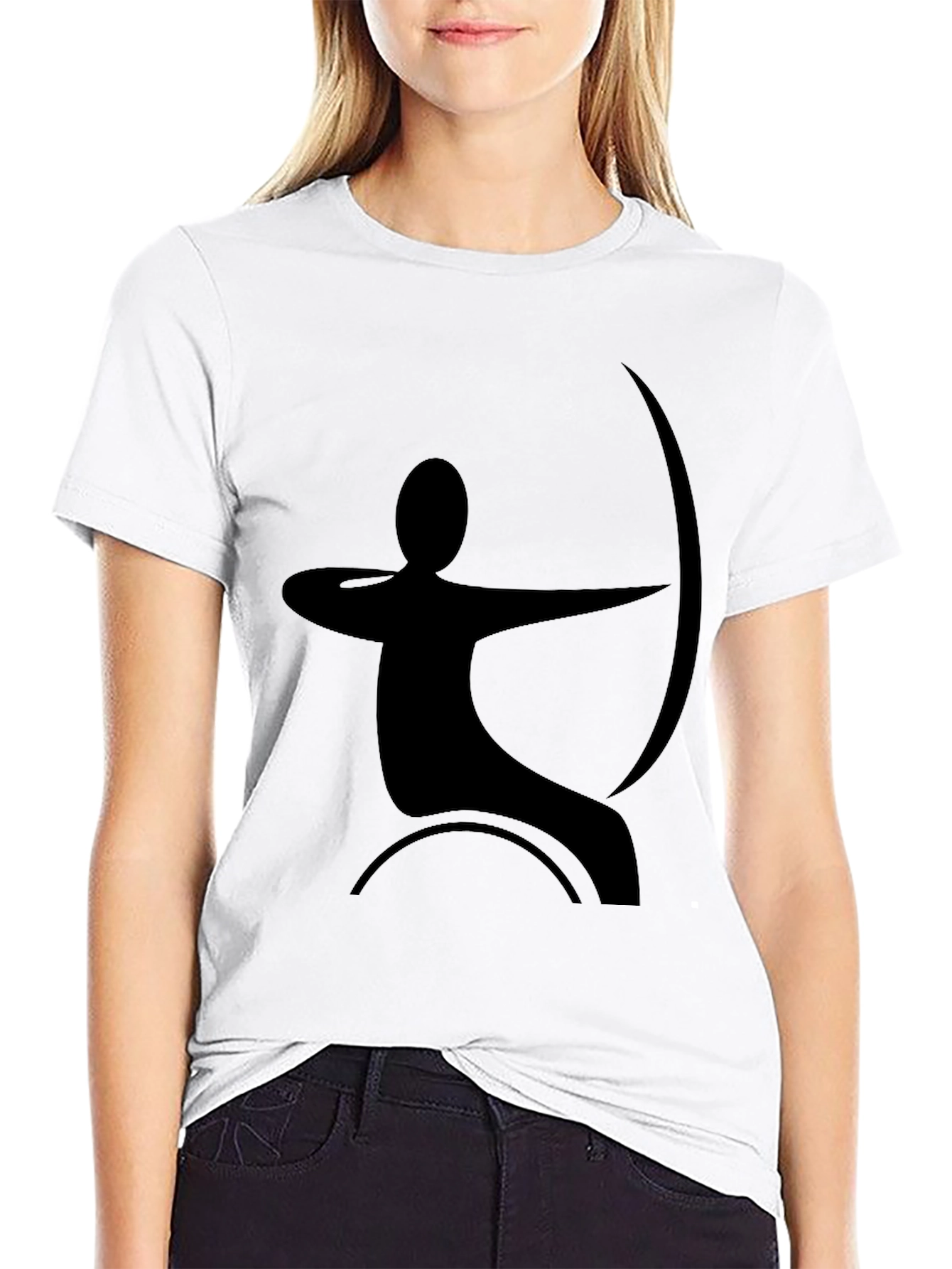 Archery Silhouette Graphic T-Shirt