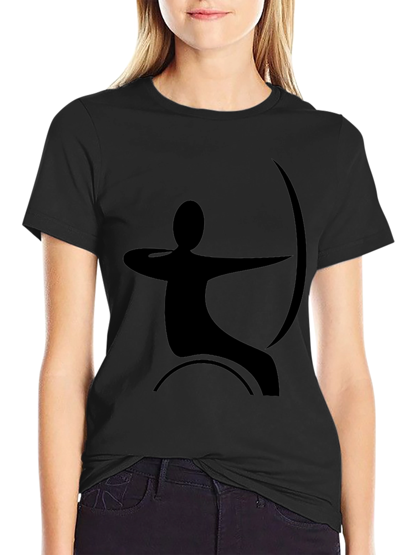 Archery Silhouette Graphic T-Shirt