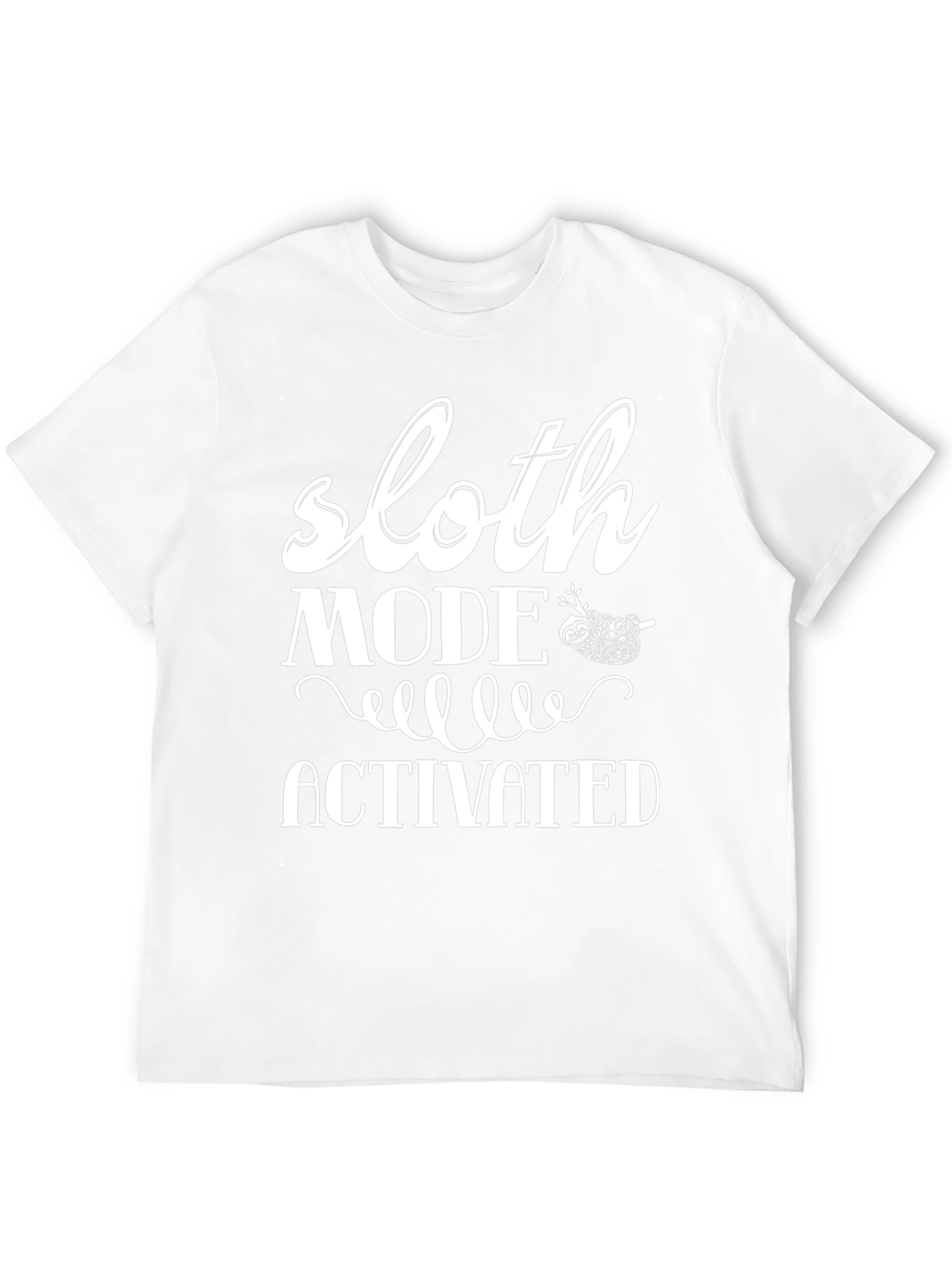 Sloth Mode Activated Graphic T-Shirt