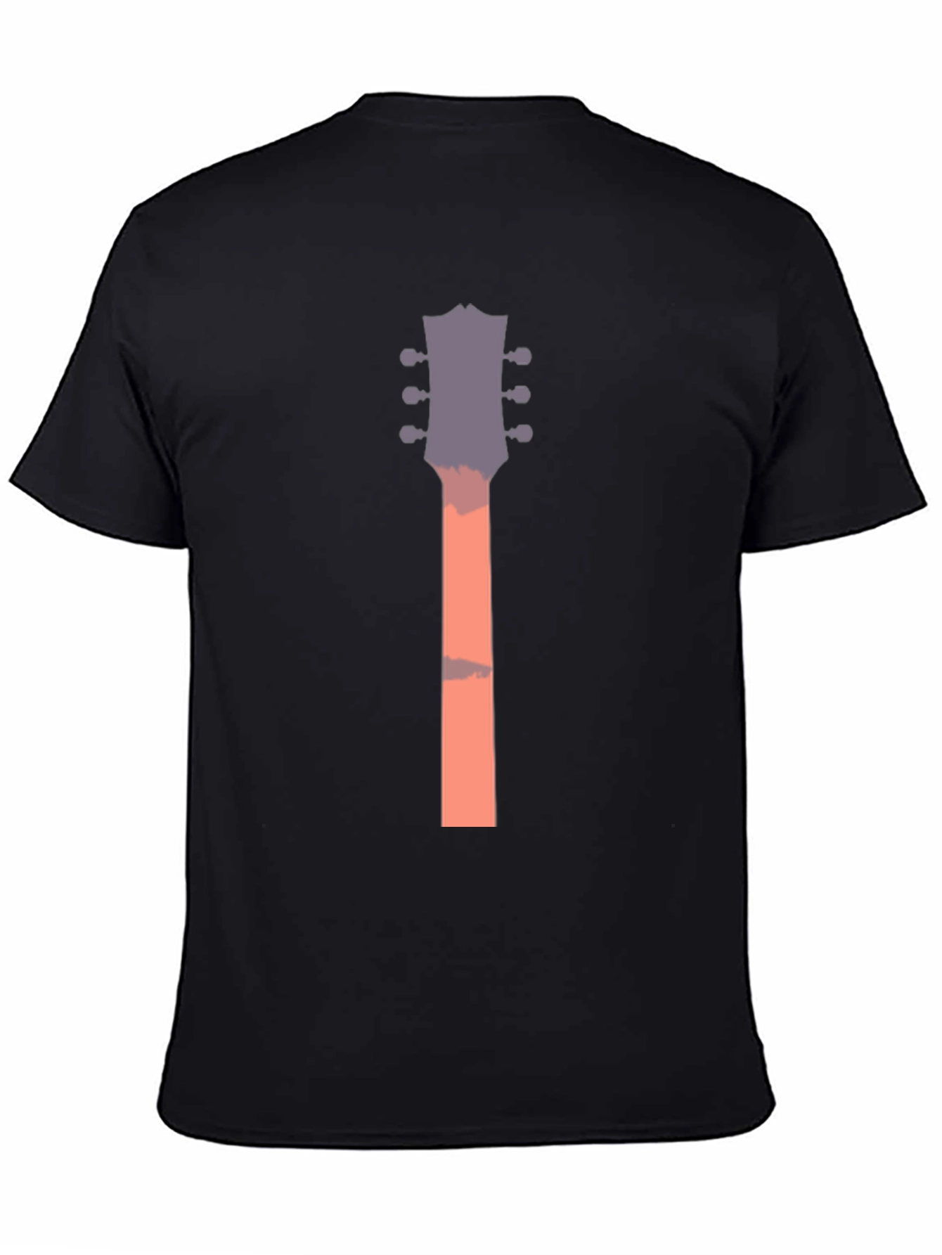 Guitar Neck Graphic T-Shirt - Unique Music Lover Tee