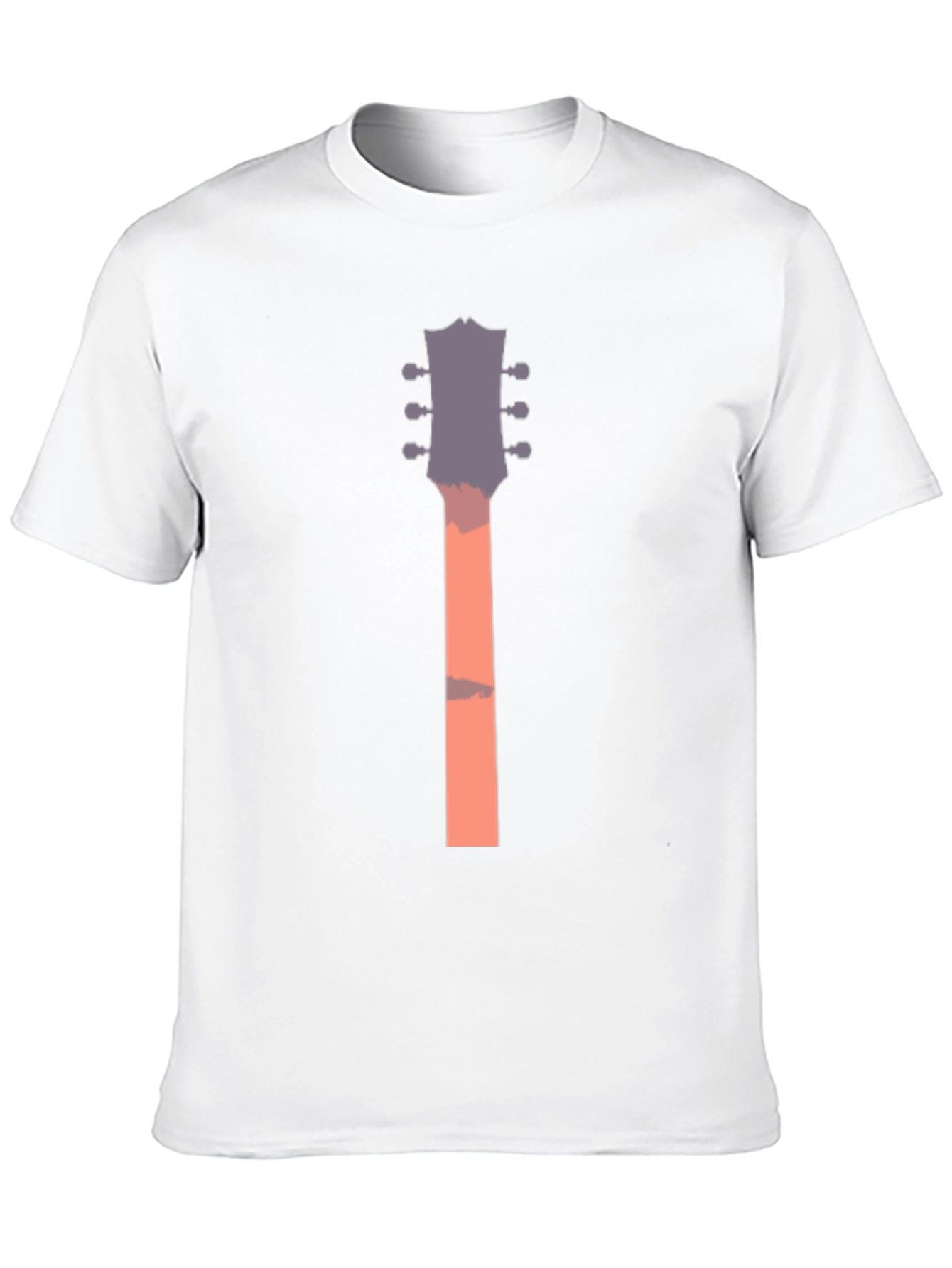 Guitar Neck Graphic T-Shirt - Unique Music Lover Tee
