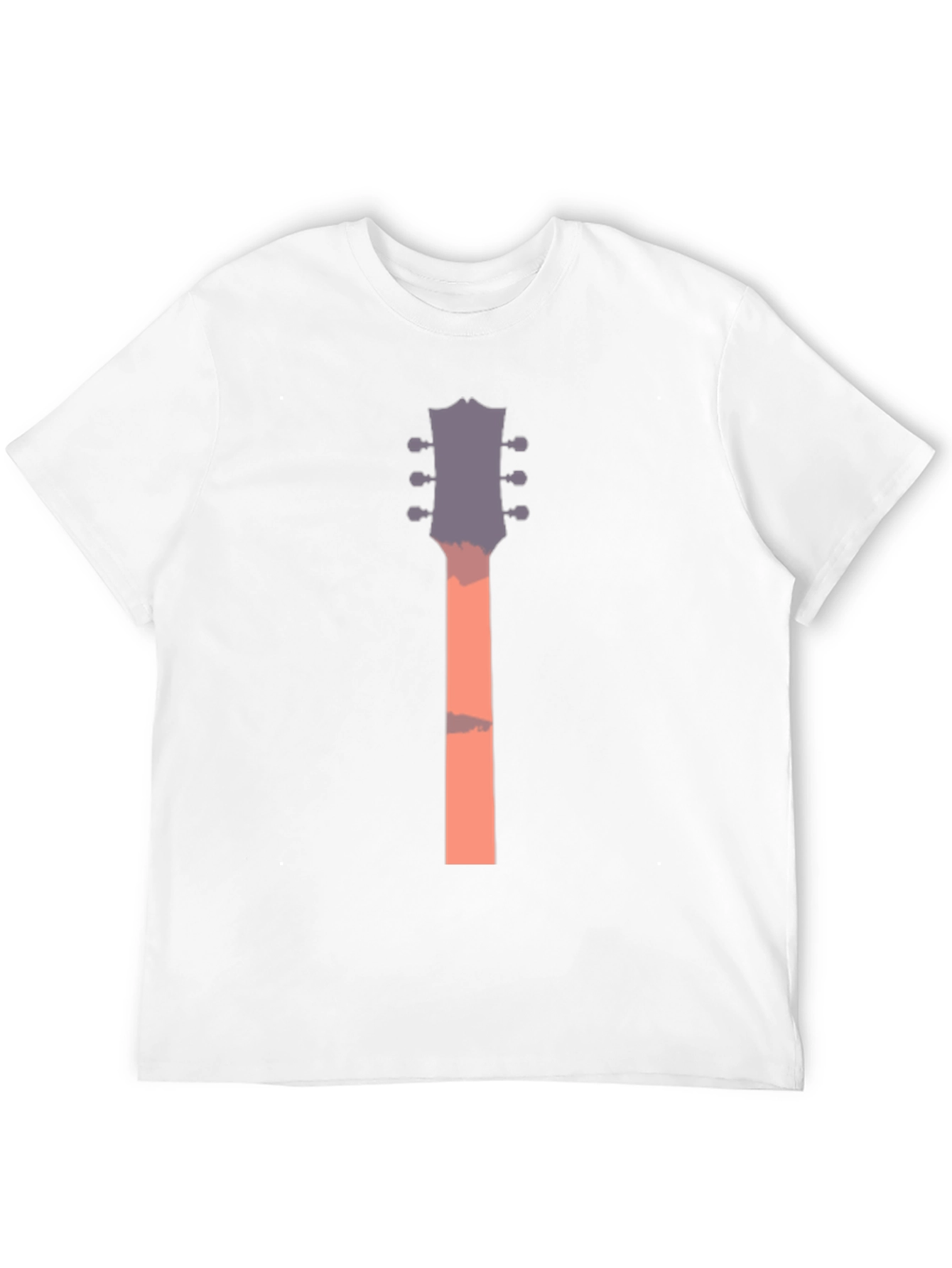 Guitar Neck Graphic T-Shirt - Unique Music Lover Tee