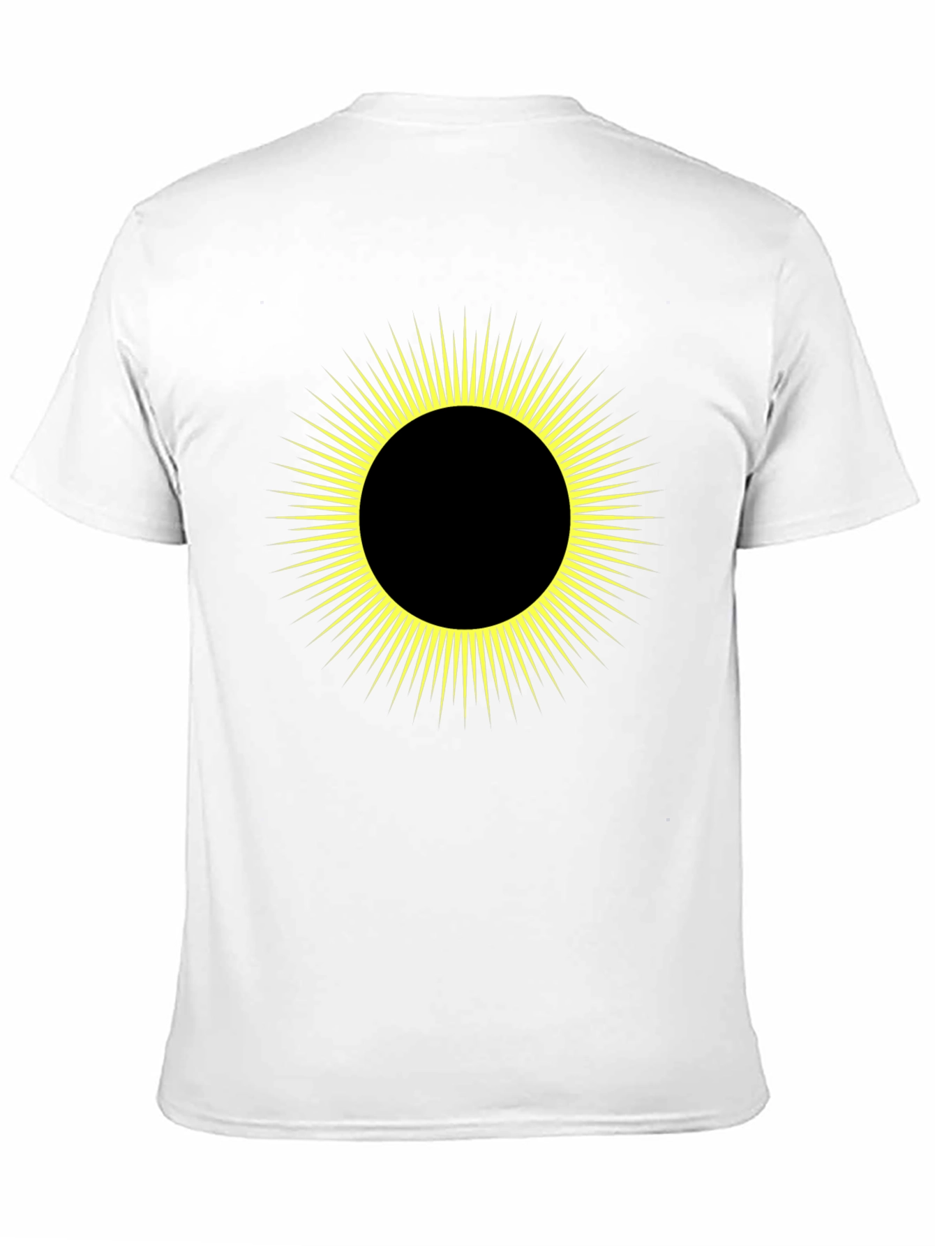 Solar Eclipse Graphic Tee - Mens Black T-Shirt