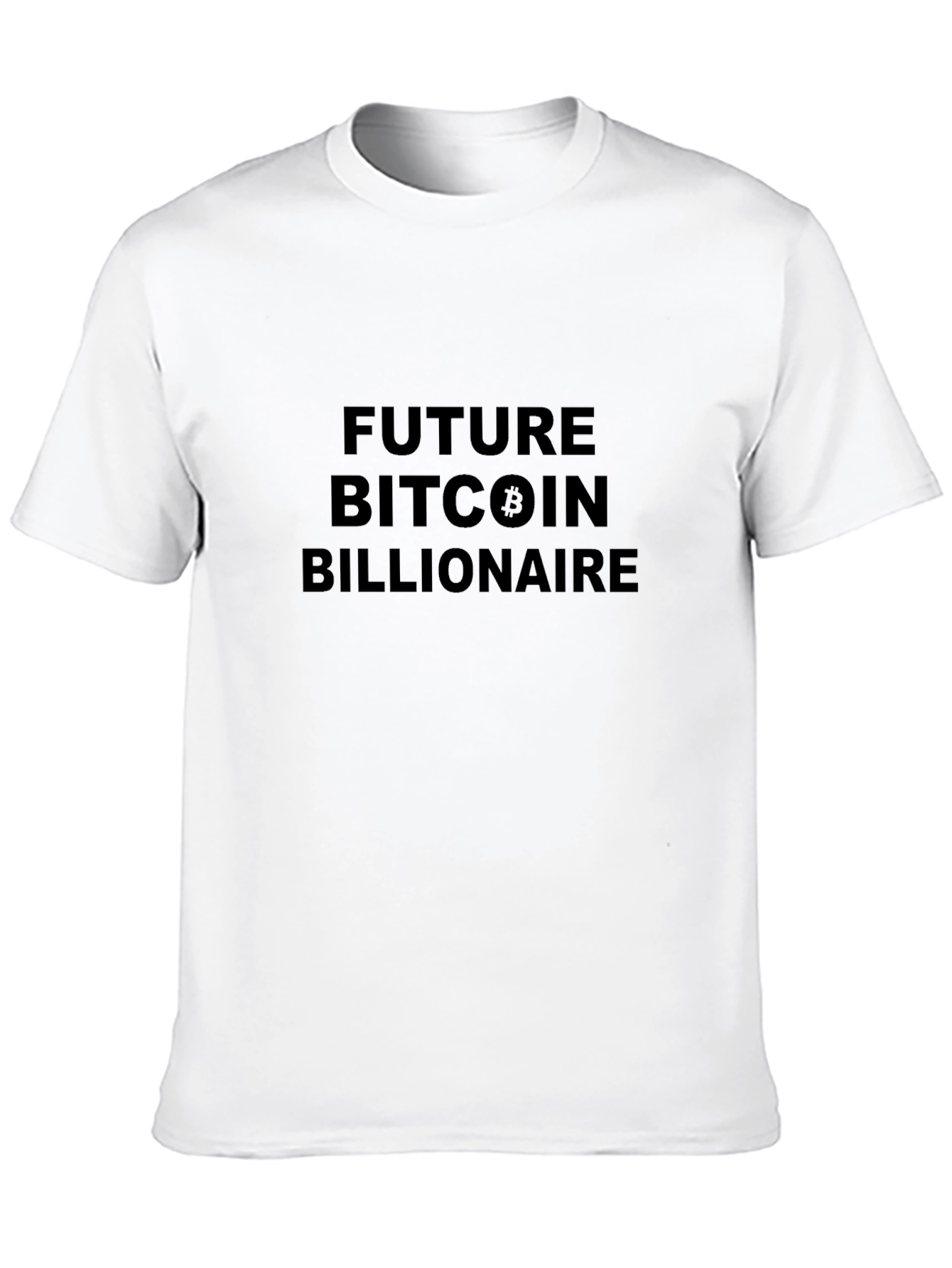 Future Bitcoin Billionaire Black T-Shirt