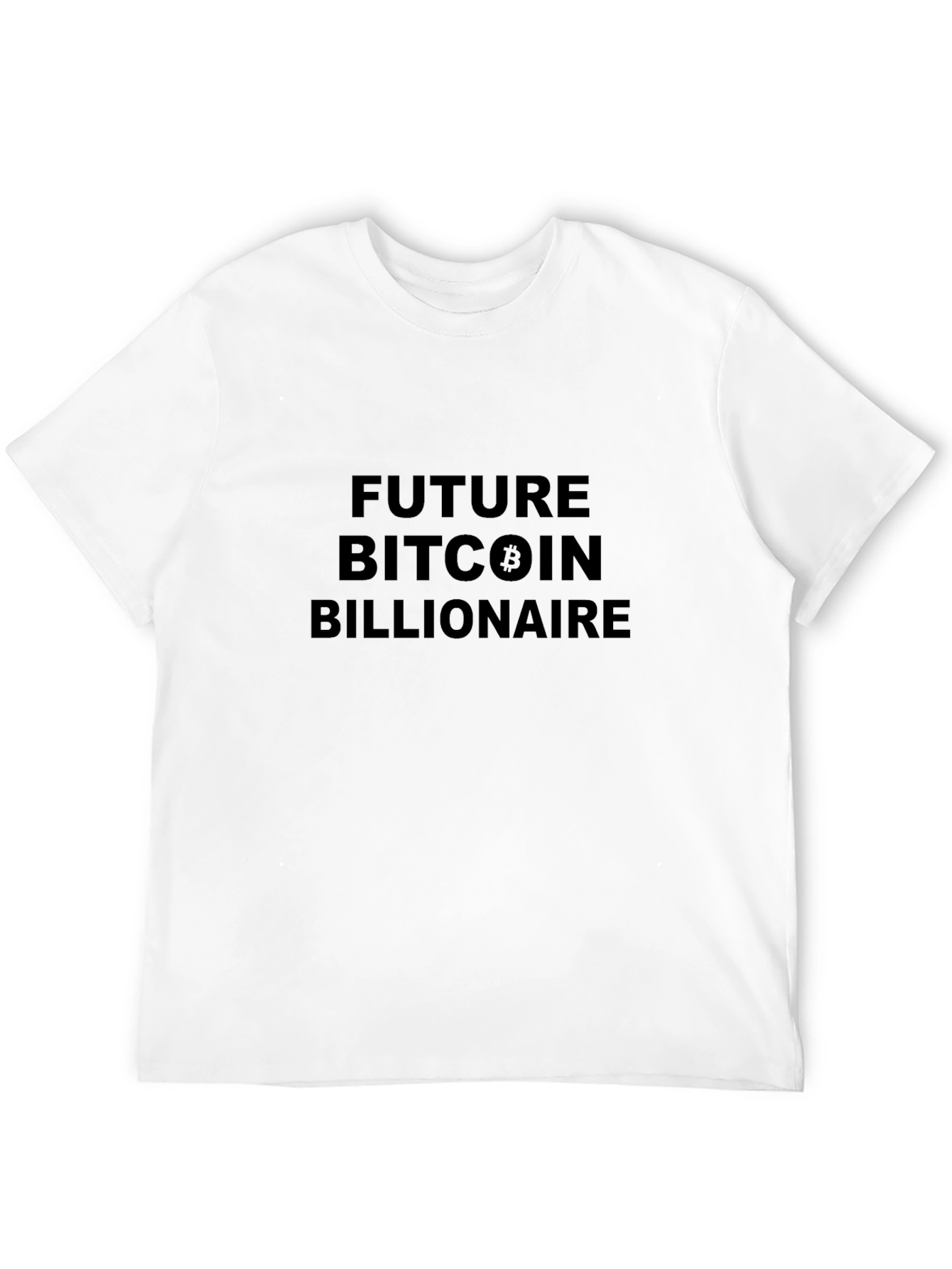 Future Bitcoin Billionaire Black T-Shirt