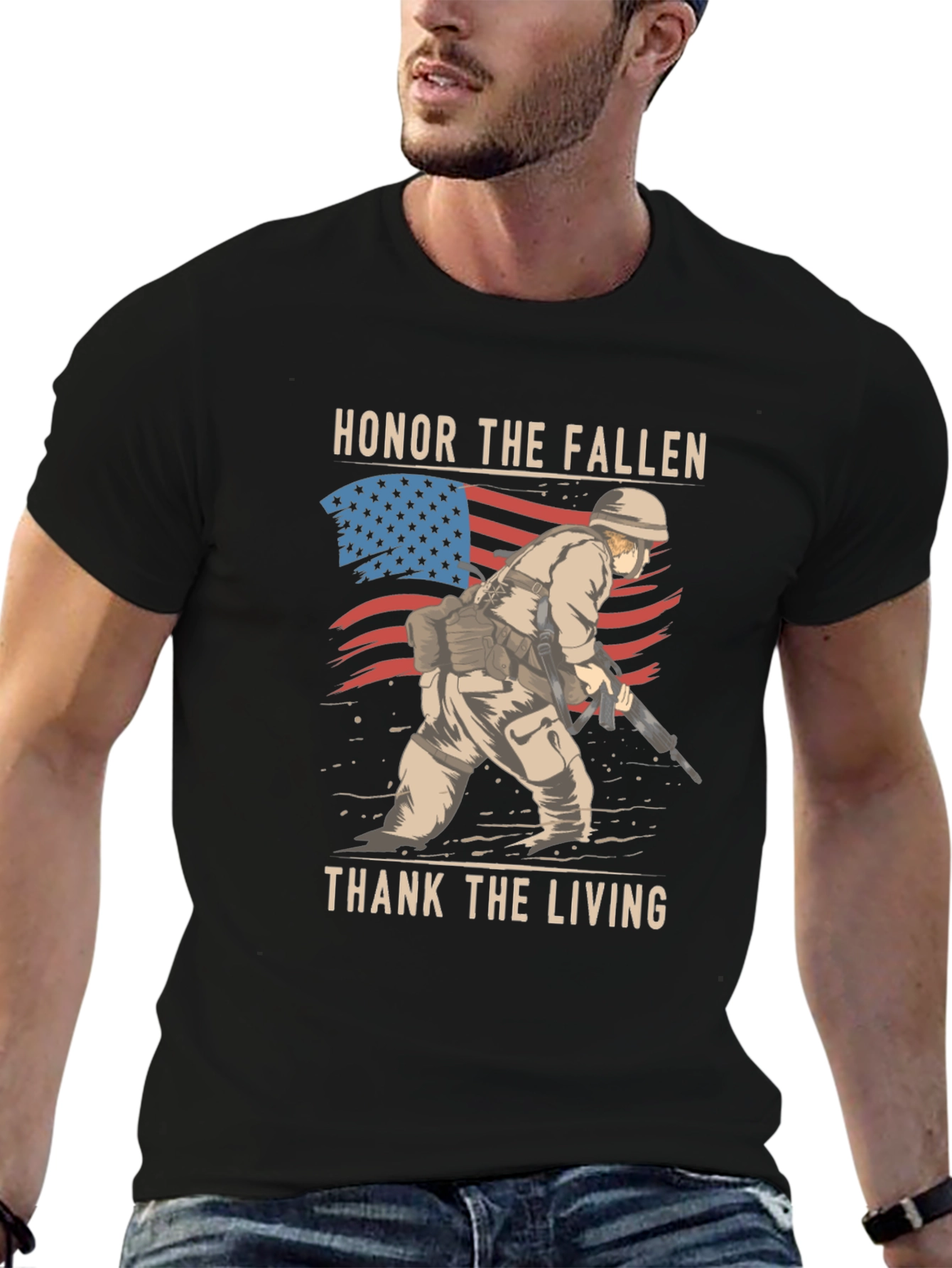Honor The Fallen Graphic T-Shirt