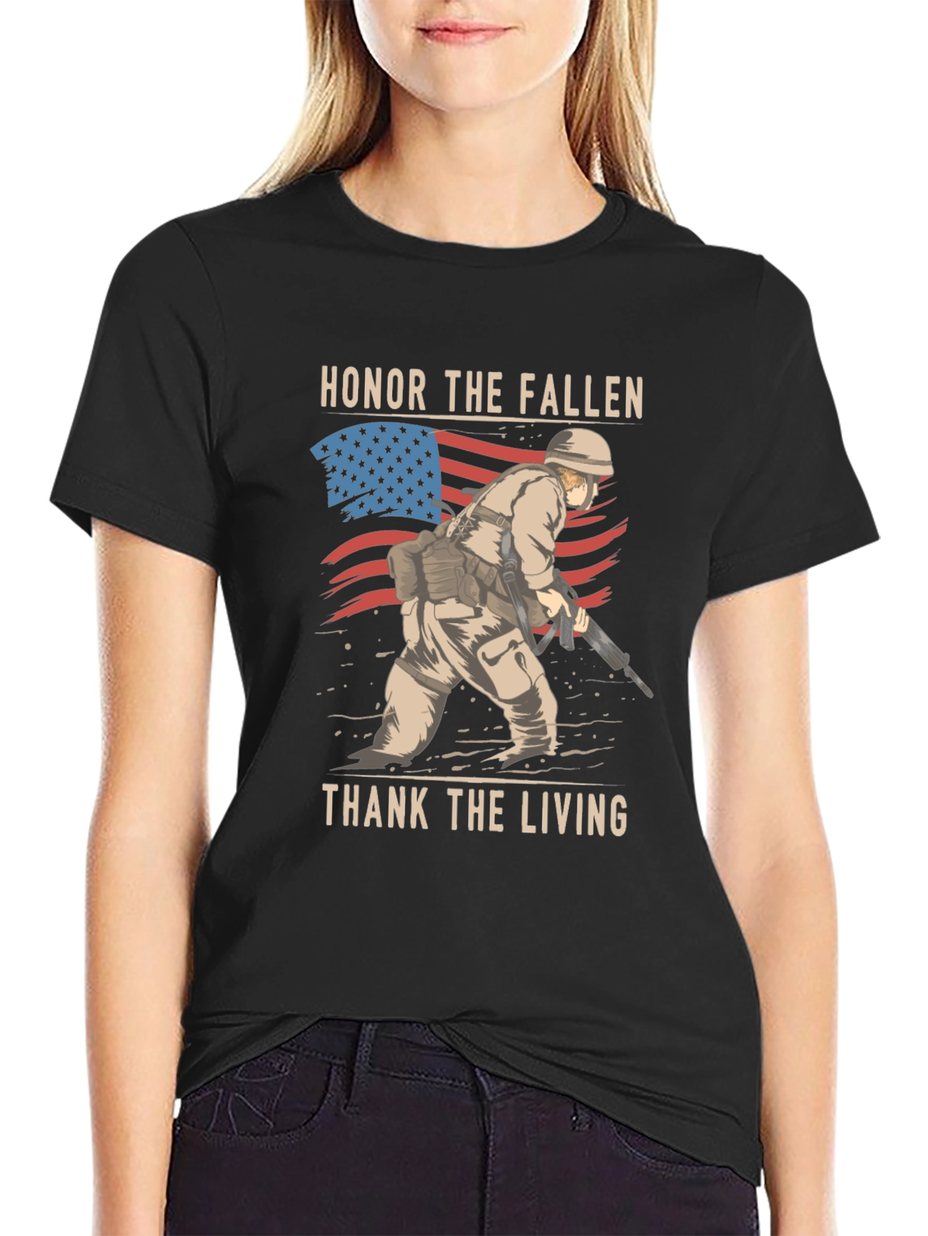 Honor The Fallen Graphic T-Shirt