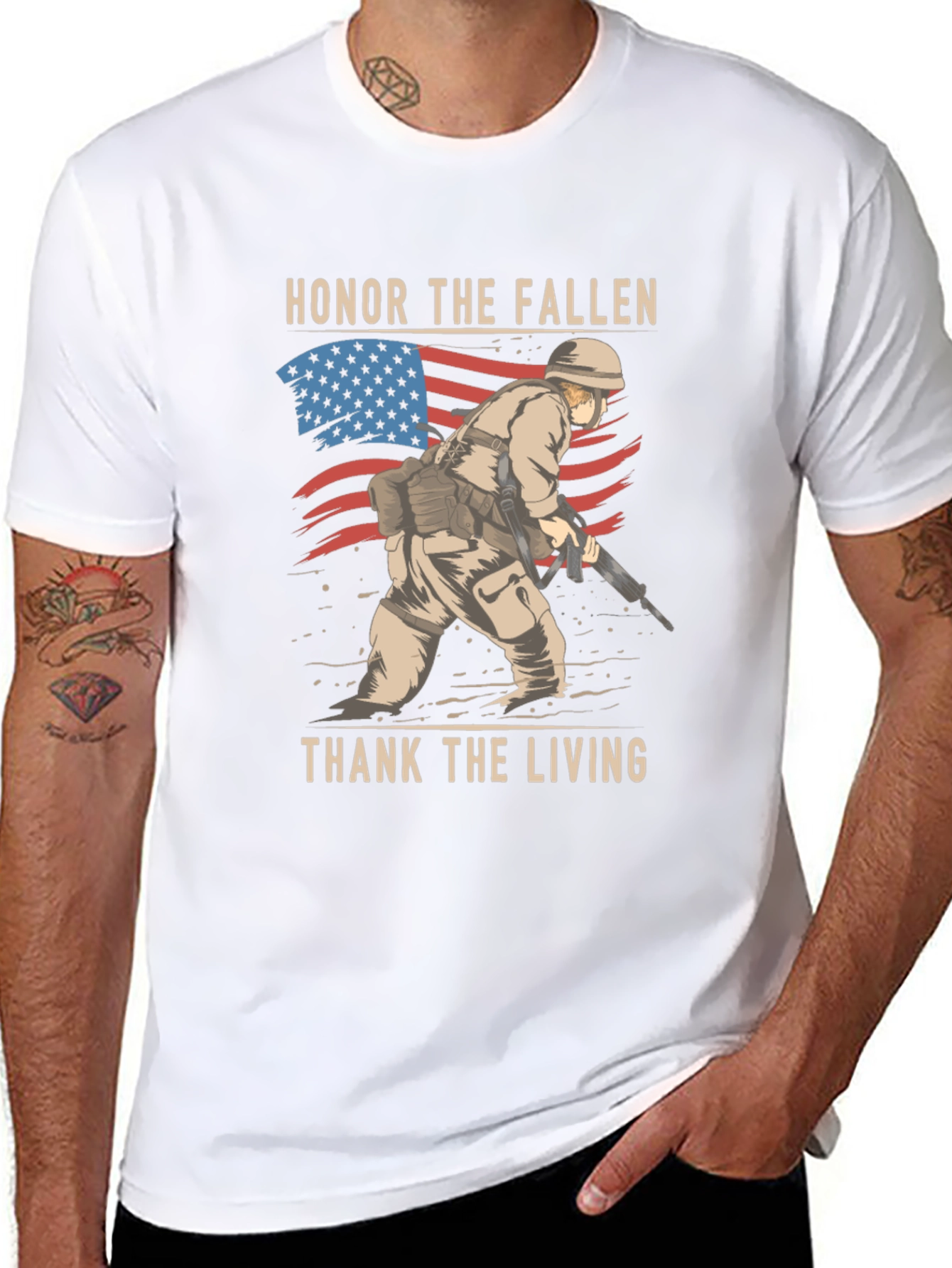 Honor The Fallen Graphic T-Shirt