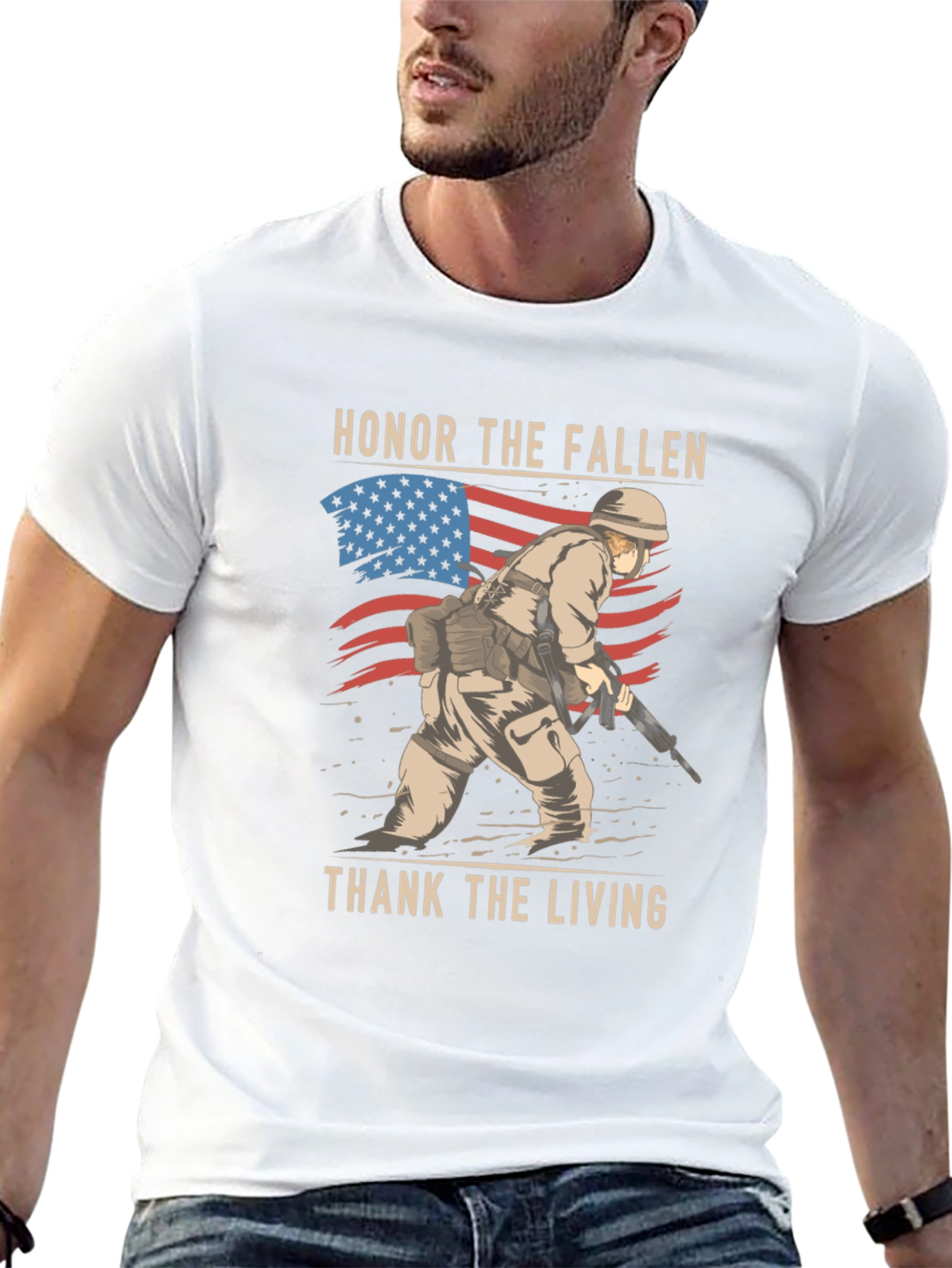 Honor The Fallen Graphic T-Shirt