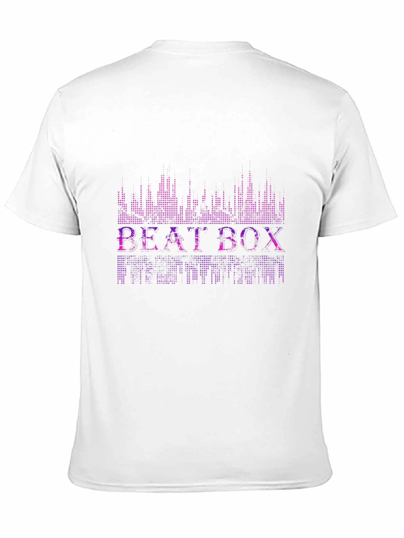 Beat Box Graphic Print Crew Neck T-Shirt