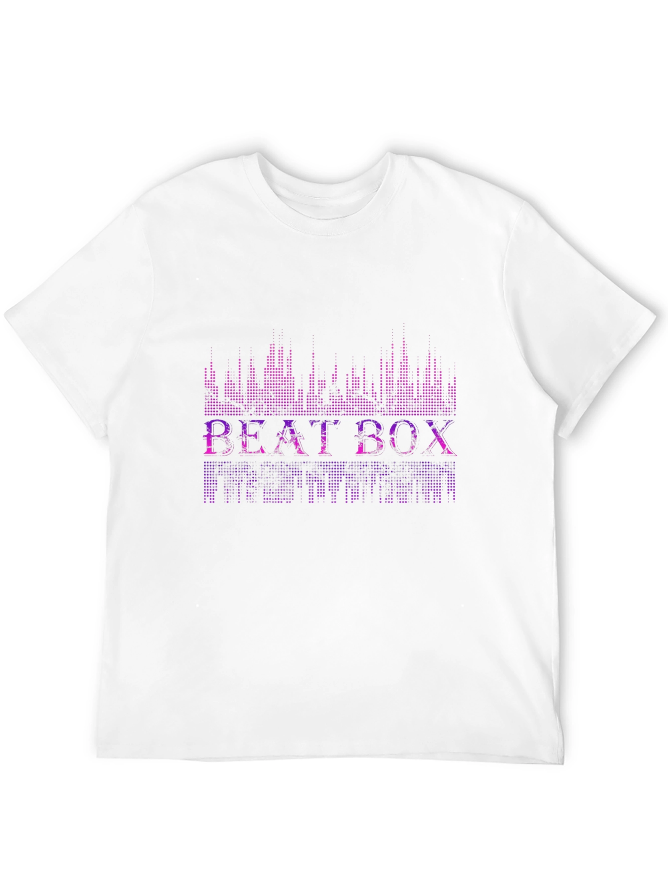 Beat Box Graphic Print Crew Neck T-Shirt