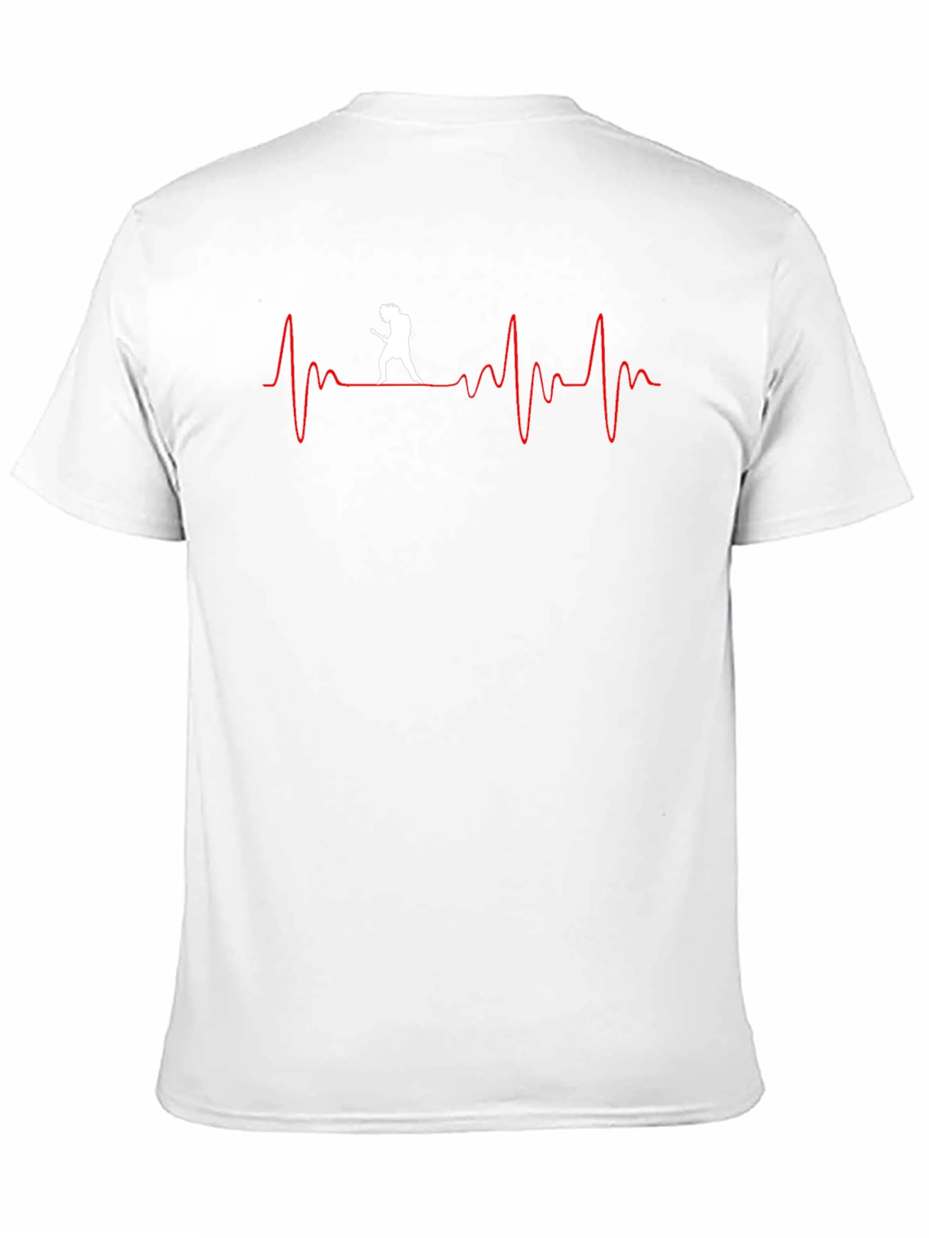 Guitar Heartbeat Graphic T-Shirt