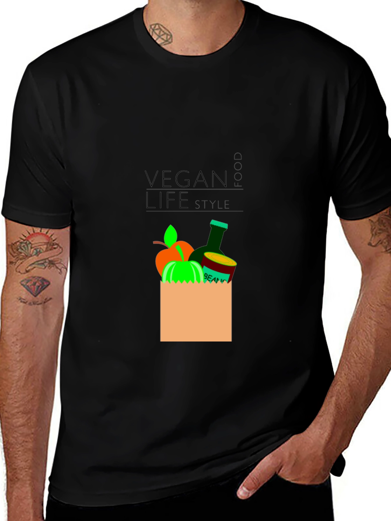 Vegan Life Style Graphic Tee