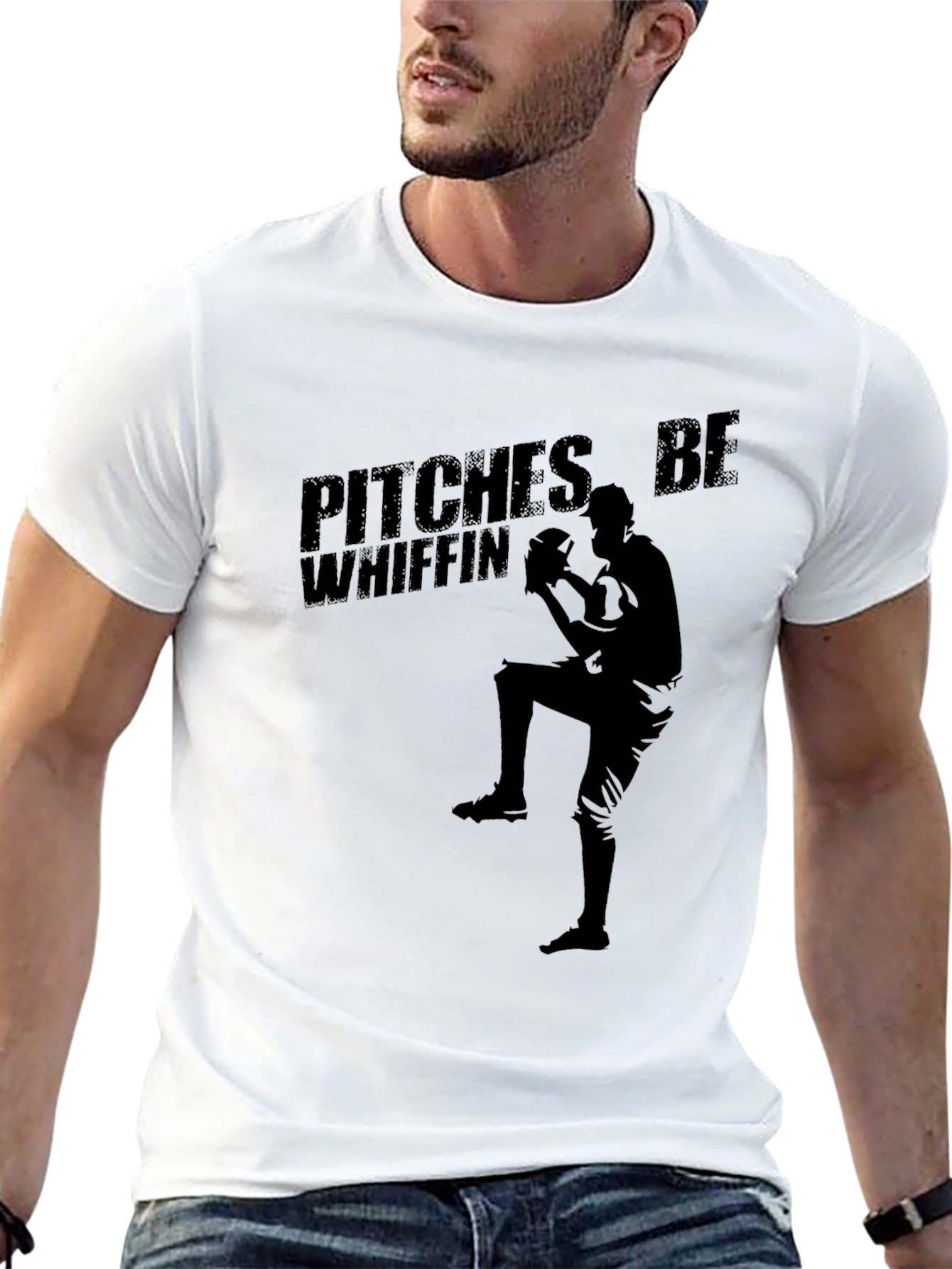 Pitches Be Whiffin Graphic T-Shirt