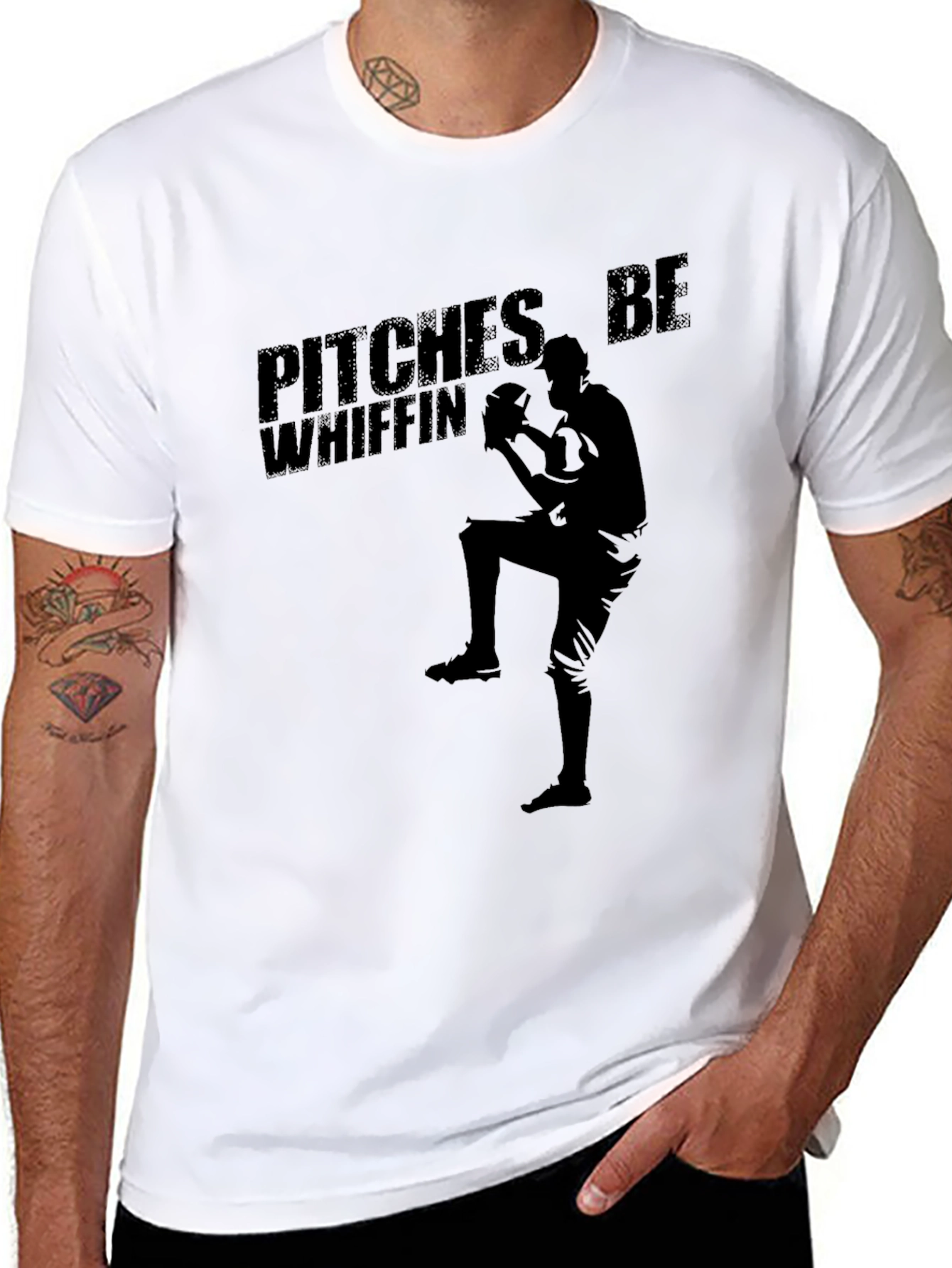 Pitches Be Whiffin Graphic T-Shirt