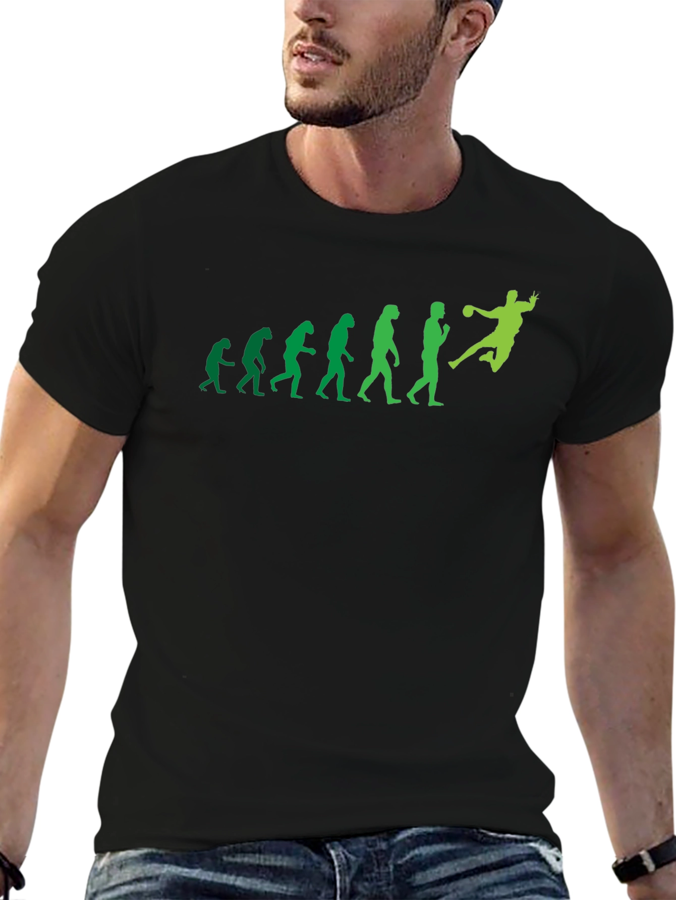 Handball Evolution T-Shirt - Black