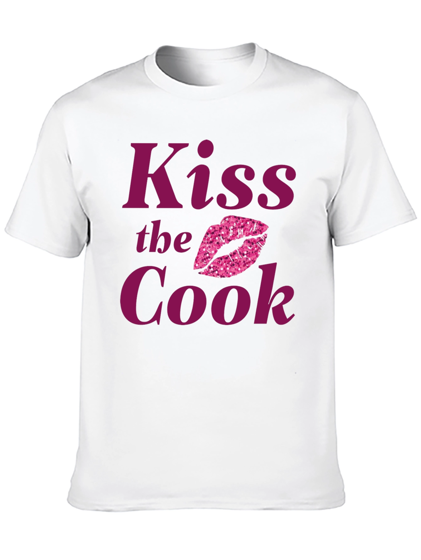 Kiss the Cook T-Shirt - Funny Chef Gift