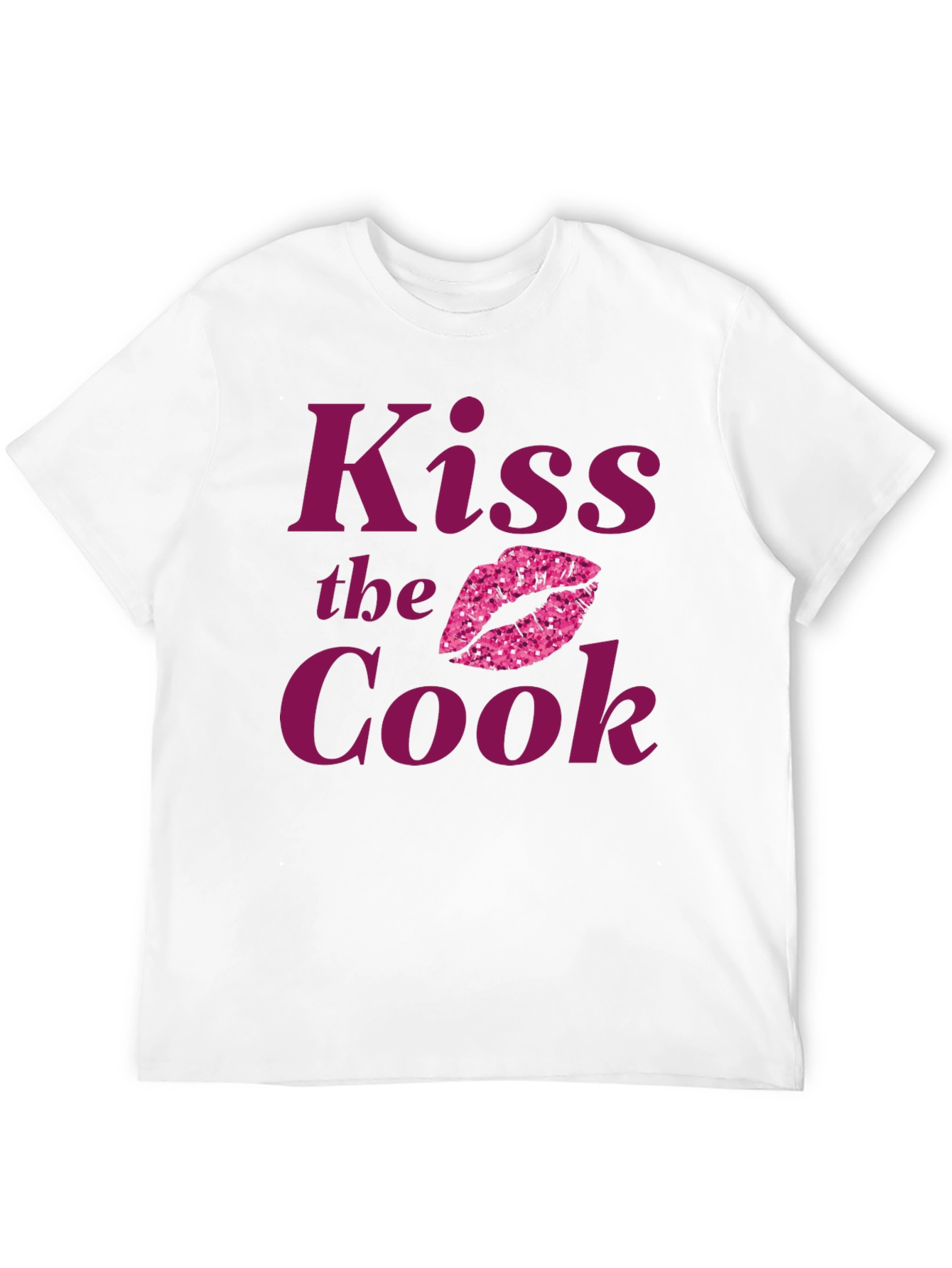 Kiss the Cook T-Shirt - Funny Chef Gift