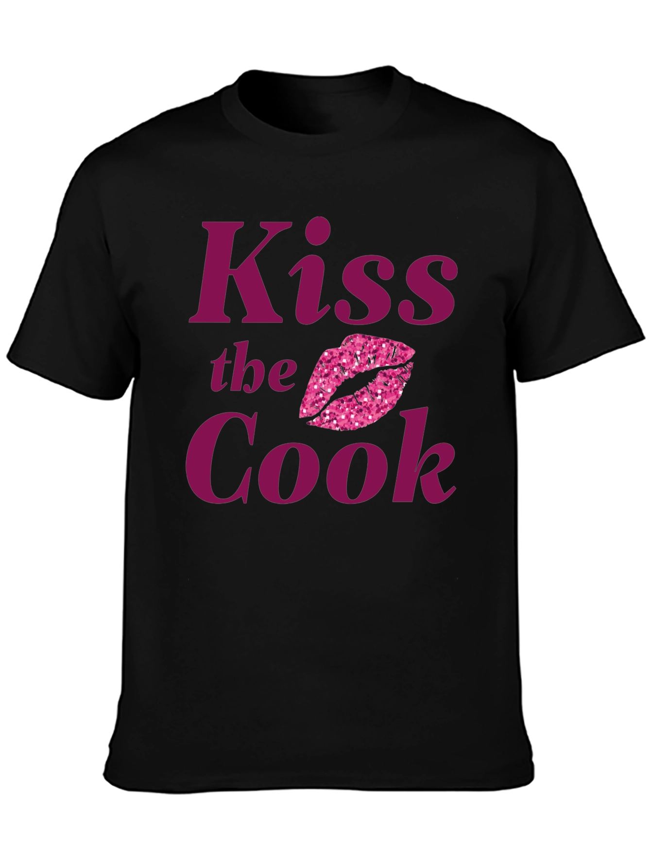 Kiss the Cook T-Shirt - Funny Chef Gift