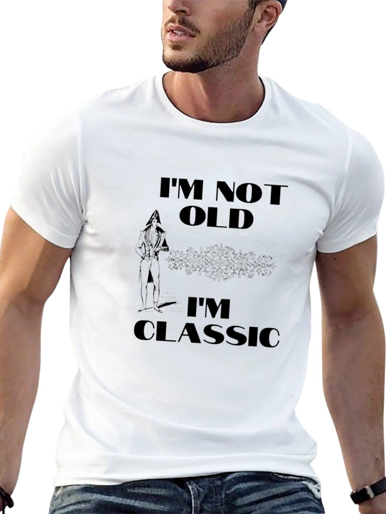 Im Not Old Im Classic Black T-Shirt