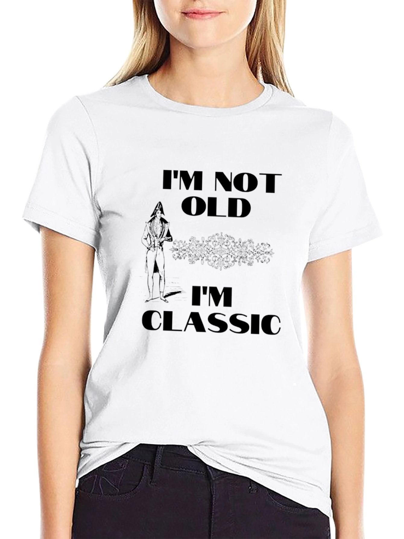 Im Not Old Im Classic Black T-Shirt