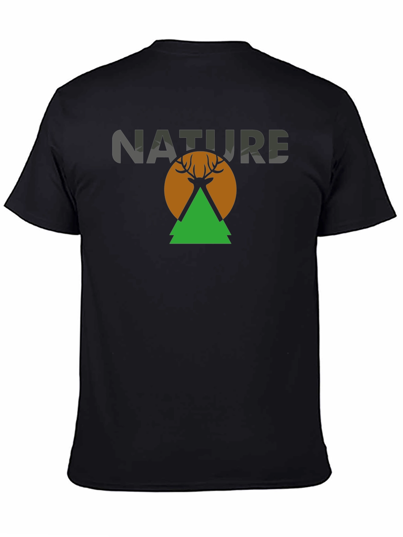 Nature Deer Graphic T-Shirt