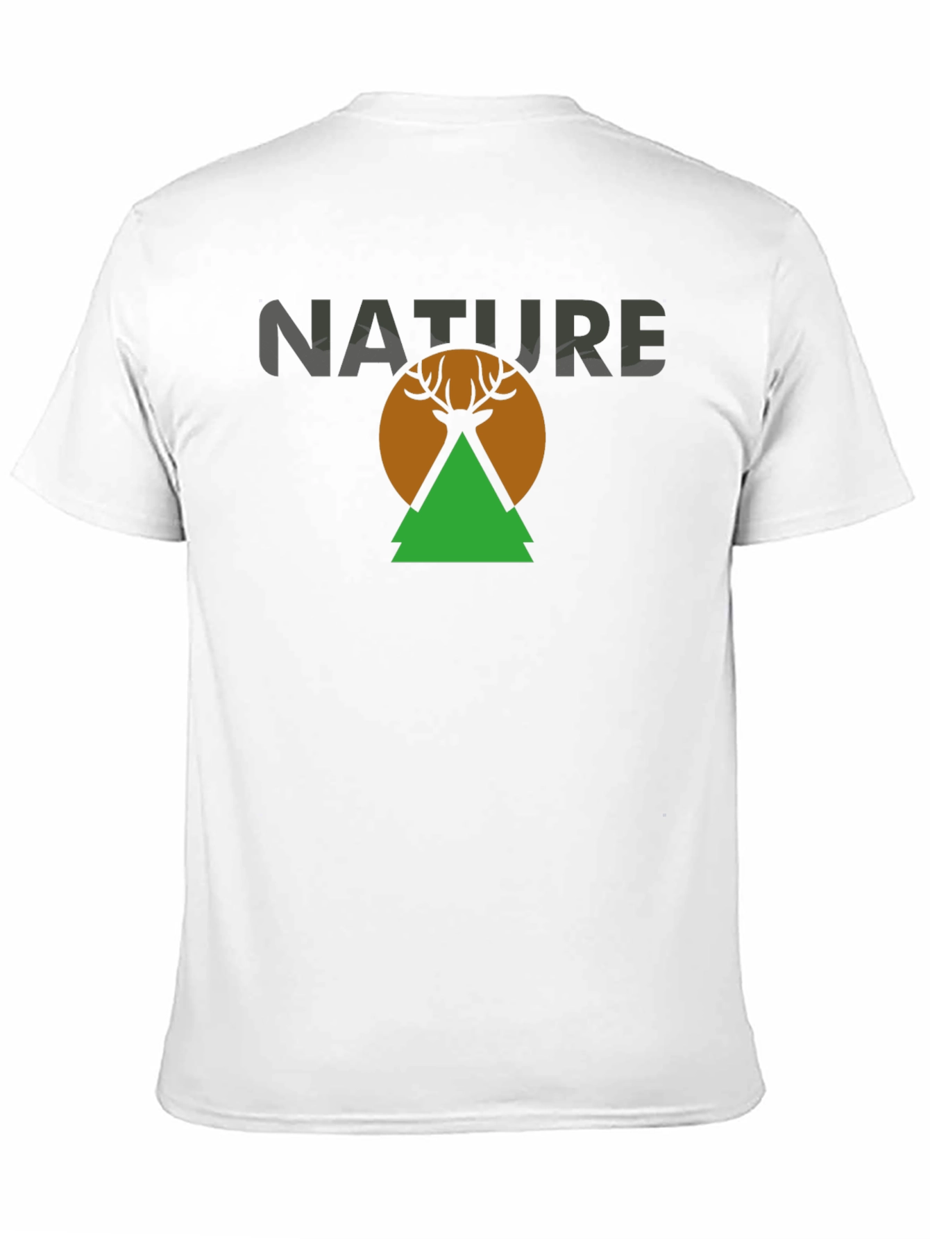 Nature Deer Graphic T-Shirt