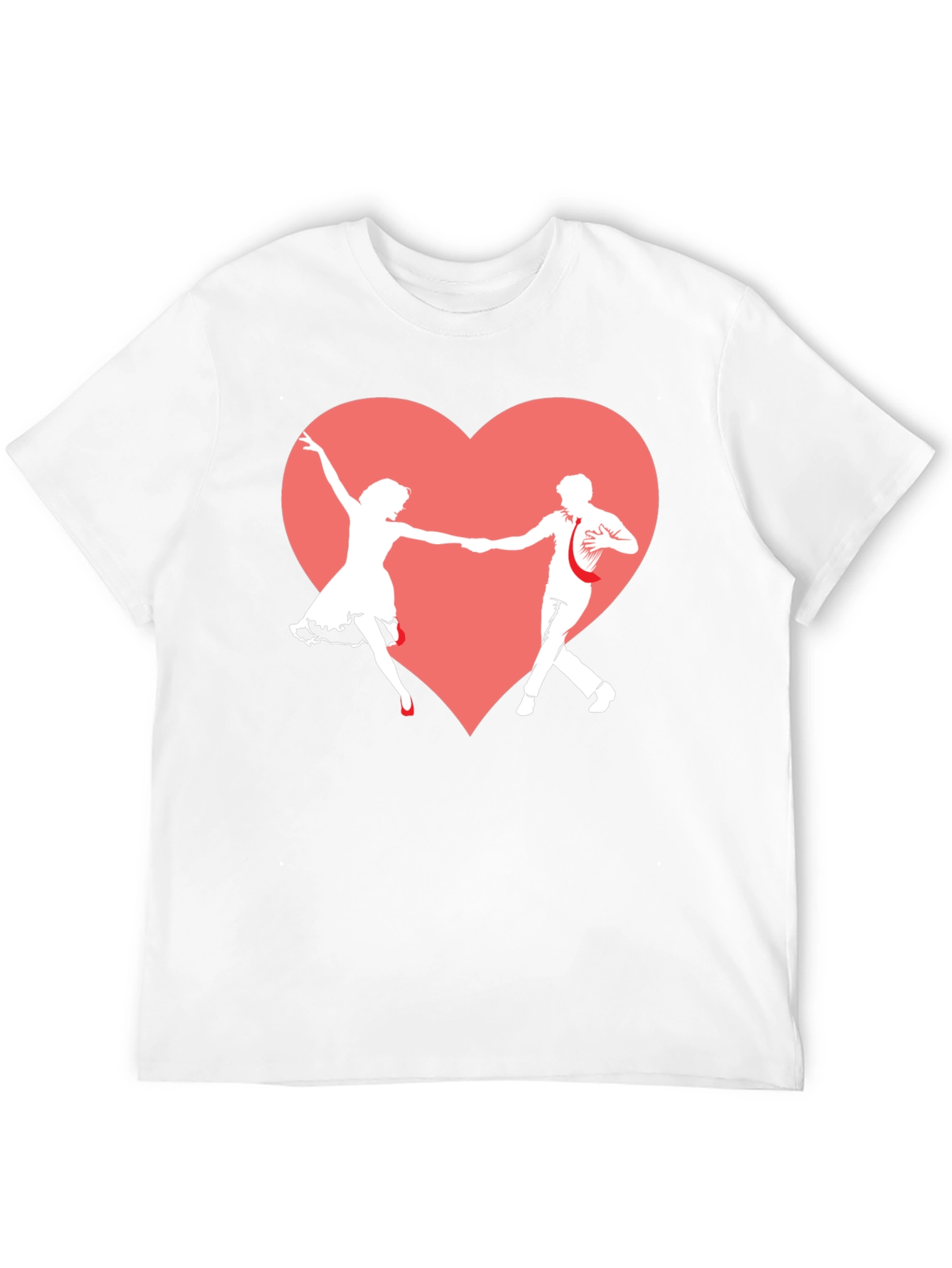Dancing Heart Graphic T-Shirt - Rockabilly Love