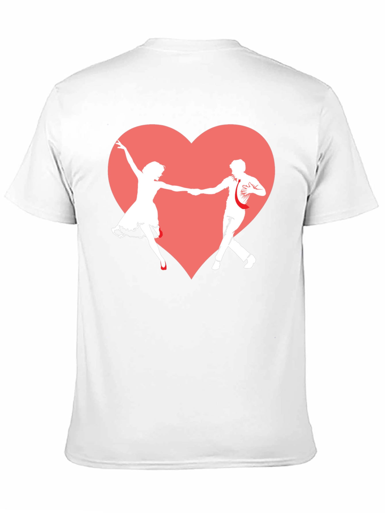Dancing Heart Graphic T-Shirt - Rockabilly Love