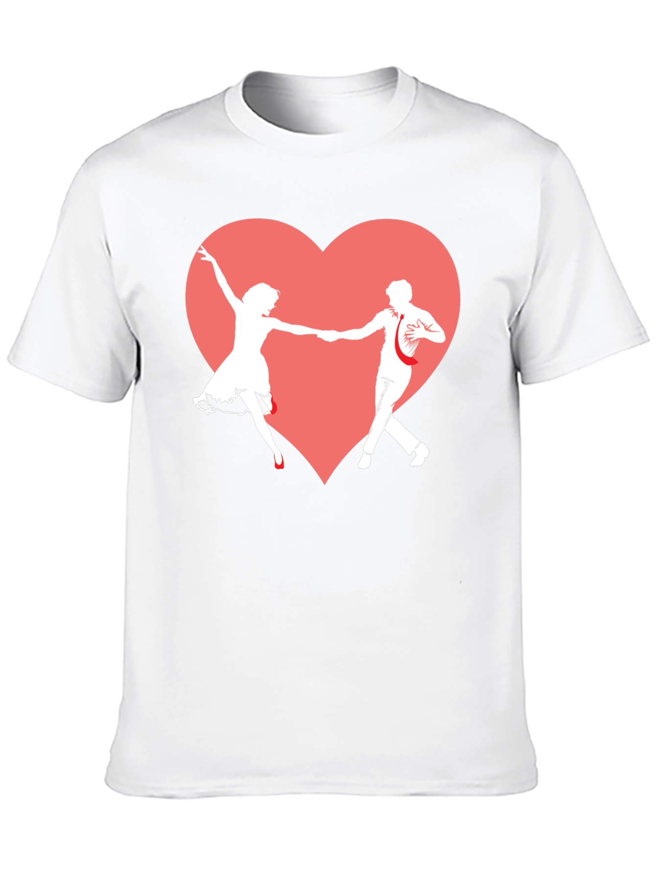 Dancing Heart Graphic T-Shirt - Rockabilly Love