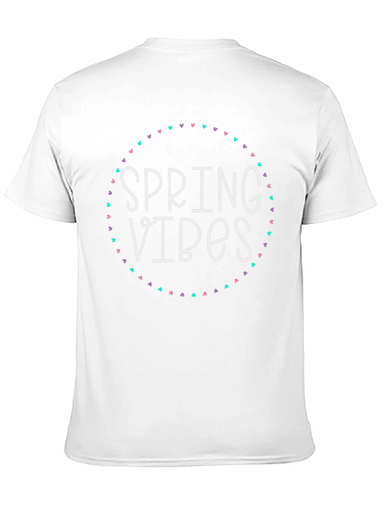 Spring Vibes Graphic T-Shirt - Black