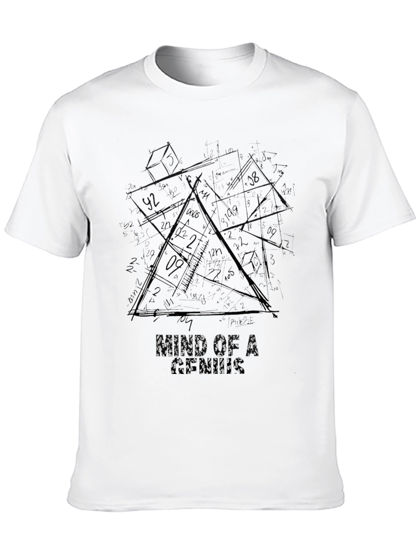 Mind of a Madman Black Graphic Tee