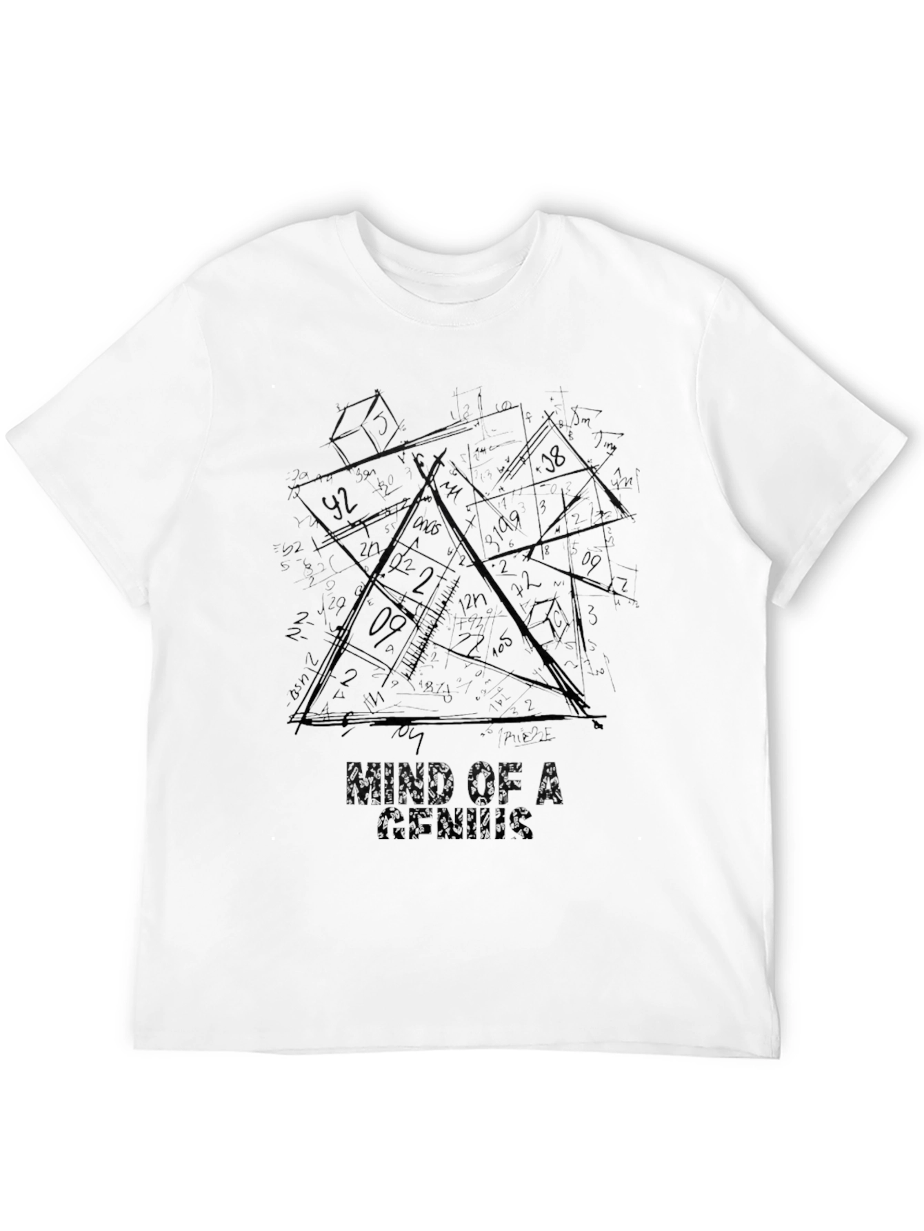 Mind of a Madman Black Graphic Tee