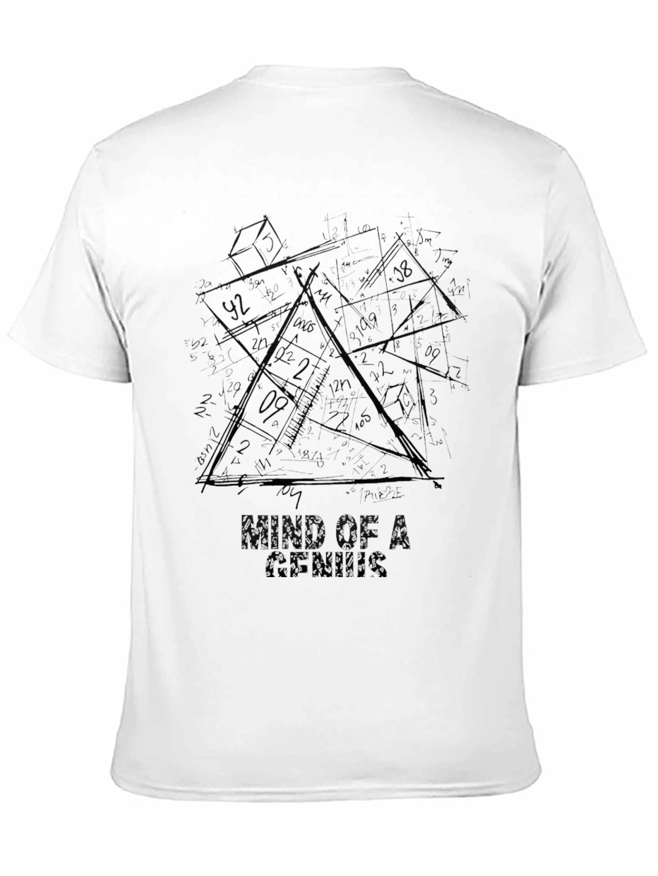 Mind of a Madman Black Graphic Tee